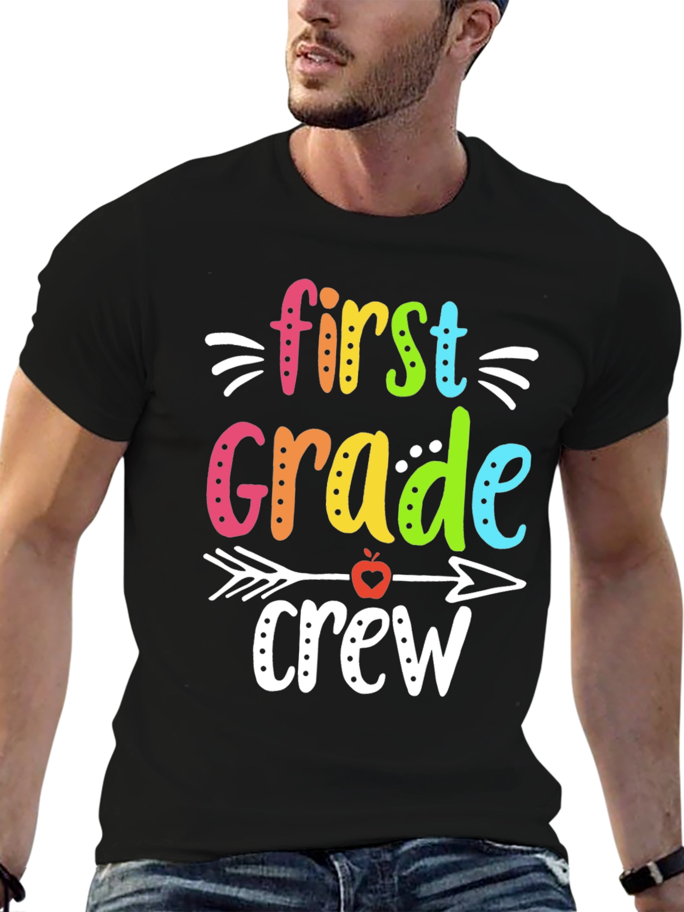 First Grade Crew Teacher T-Shirt