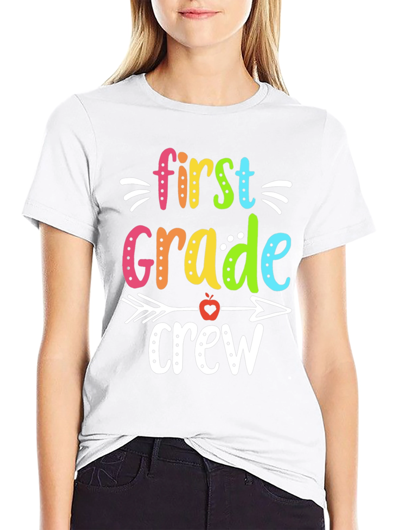 First Grade Crew Teacher T-Shirt