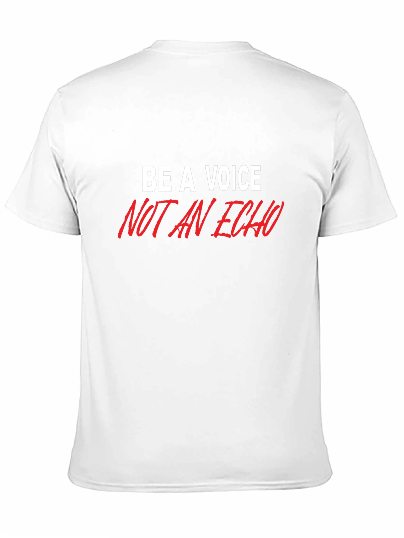 Be A Voice Graphic Tee - Stylish Black T-Shirt