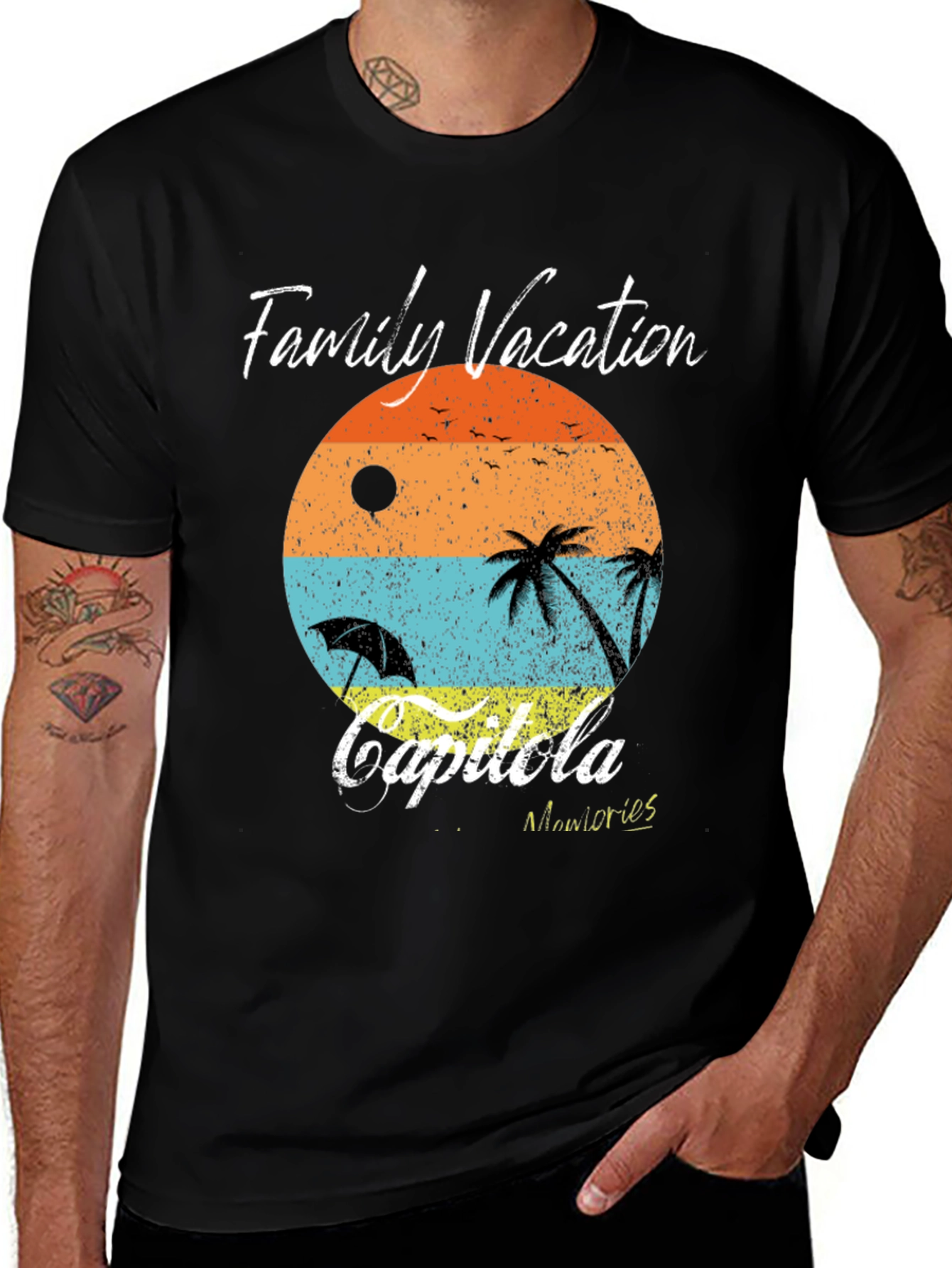 Family Vacation Capitola Memories T-Shirt