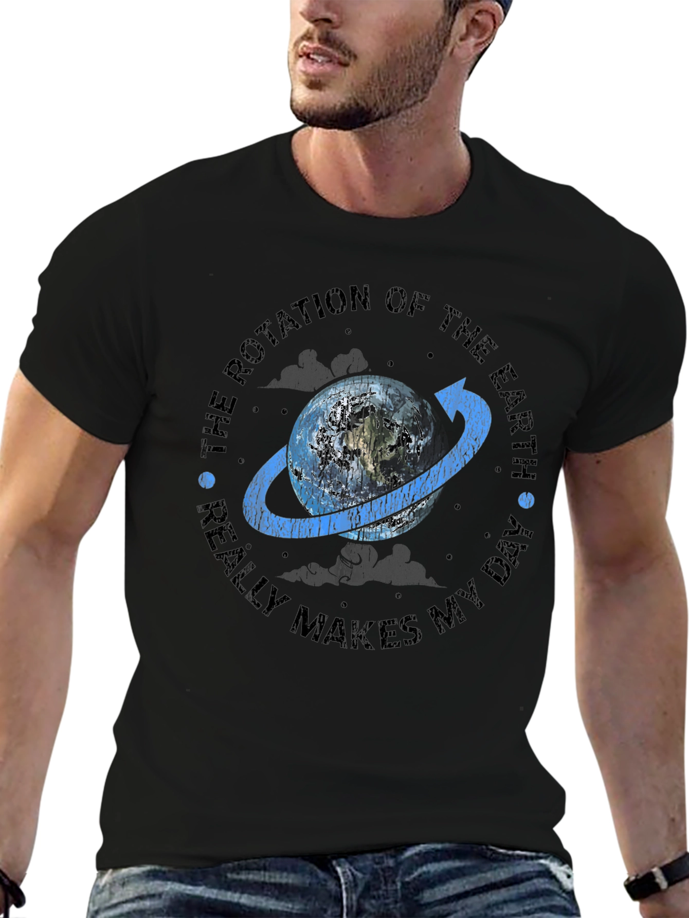 Rotation of the Earth T-Shirt - Funny Science Tee