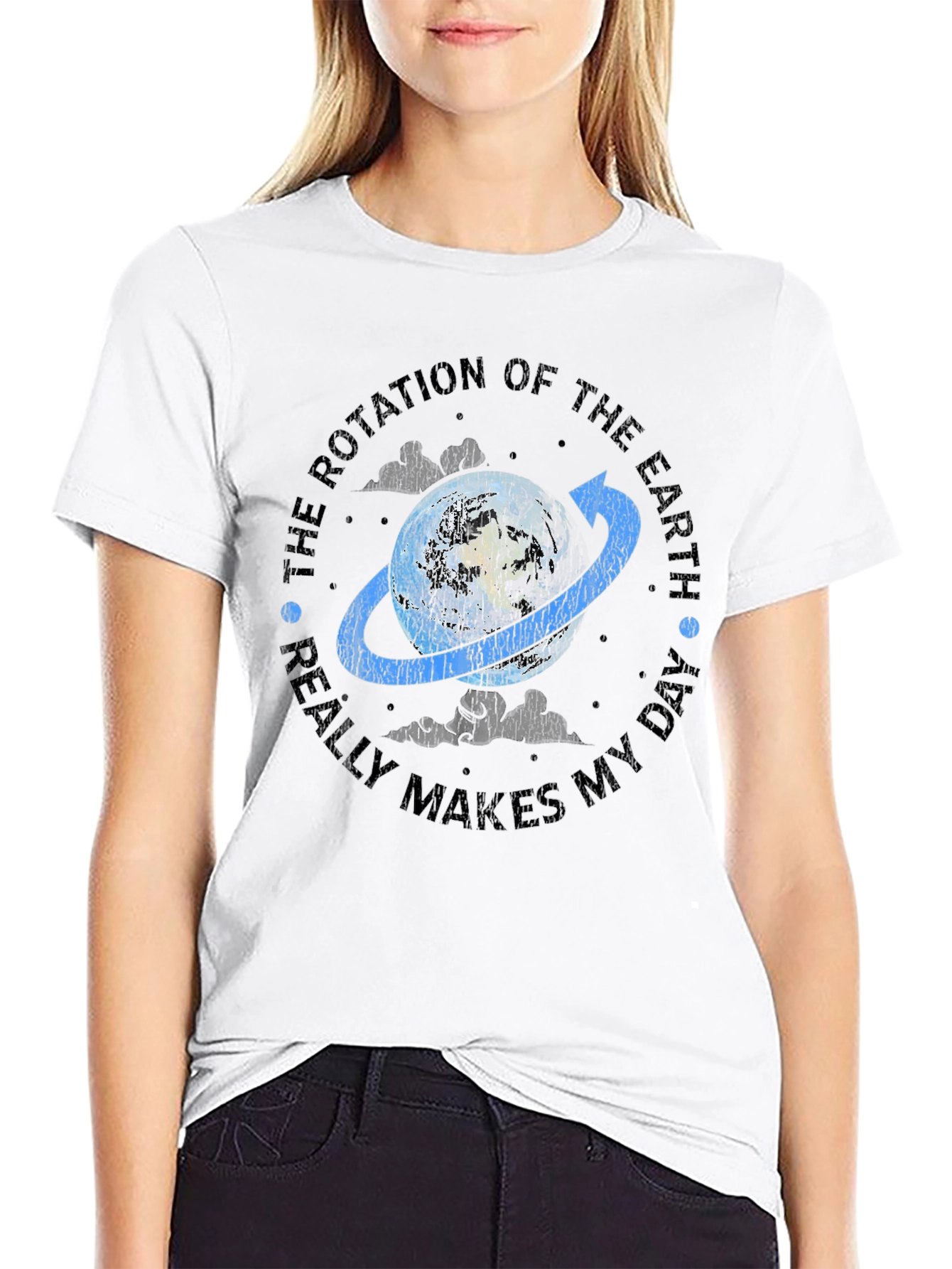 Rotation of the Earth T-Shirt - Funny Science Tee