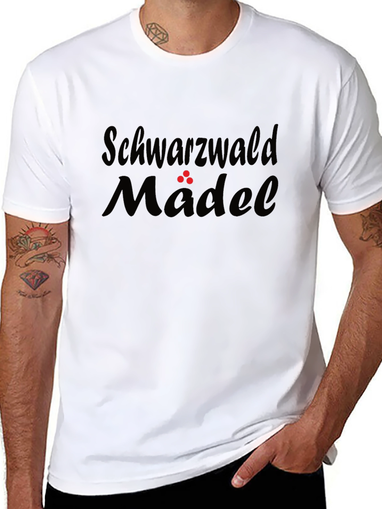 Schwarzwald Mädel Black T-Shirt