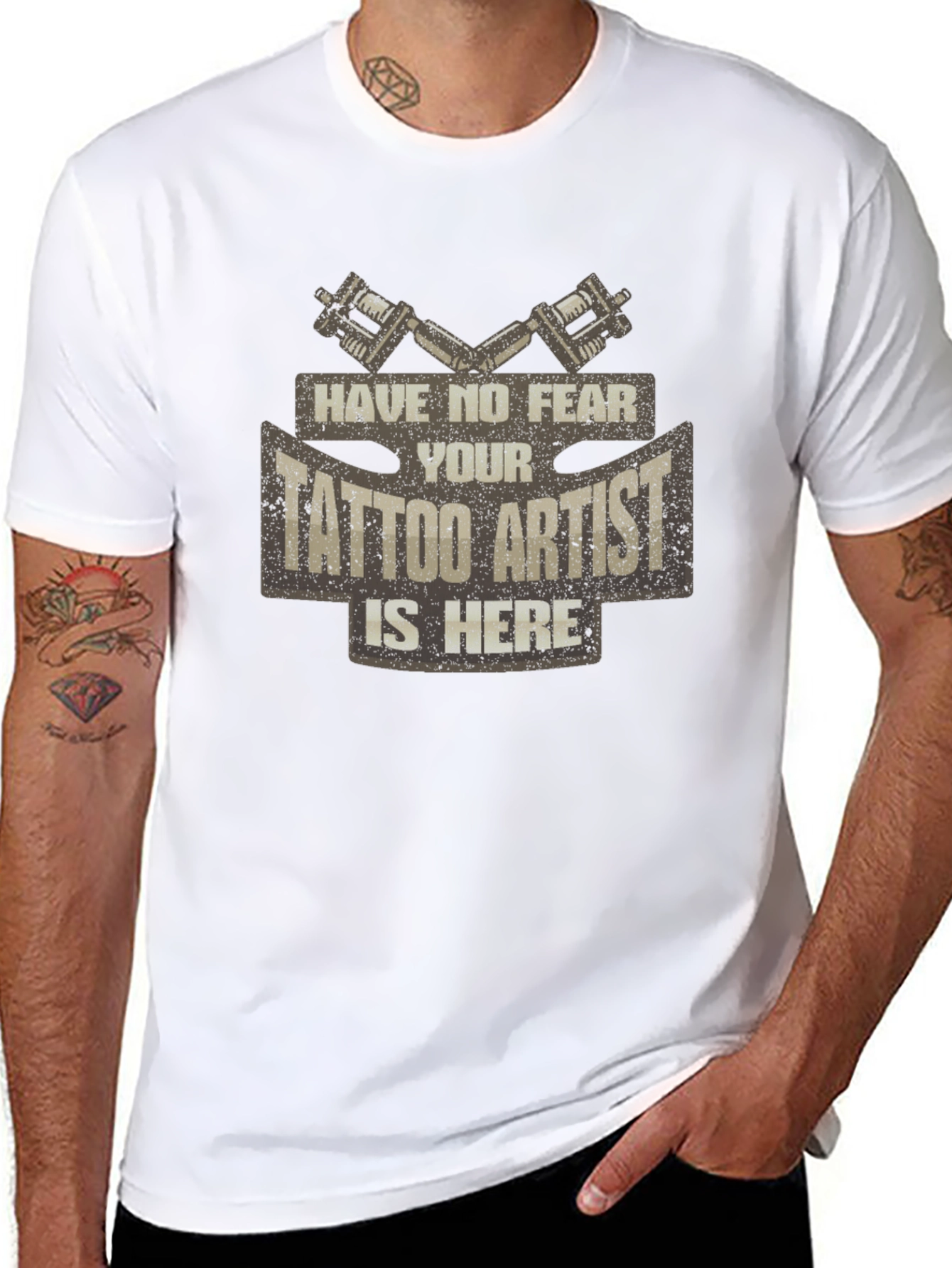 Tattoo Artist Graphic Tee - Have No Fear