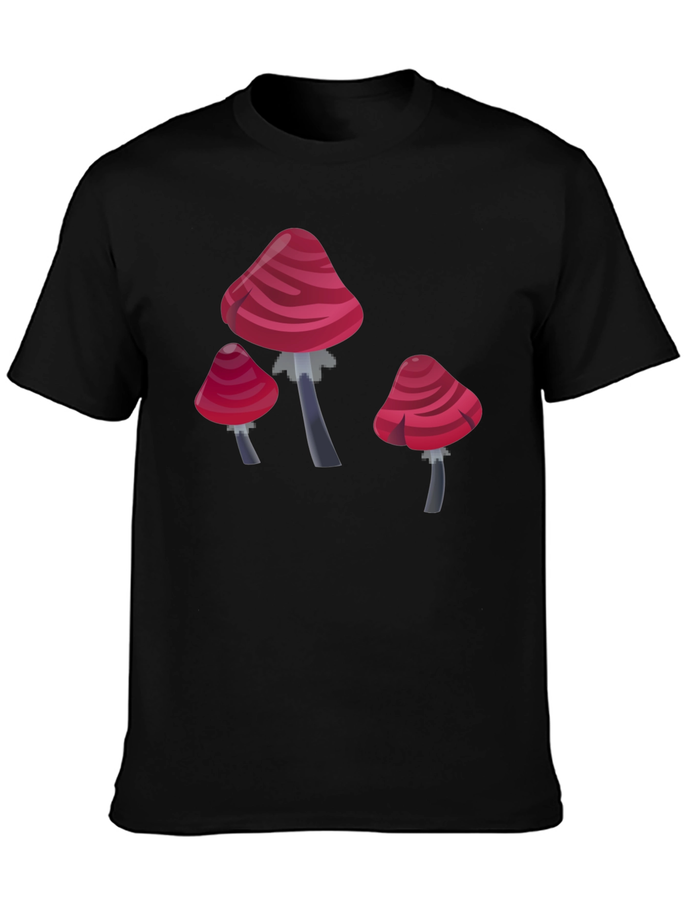 Mushroom Graphic T-Shirt - Novelty Design