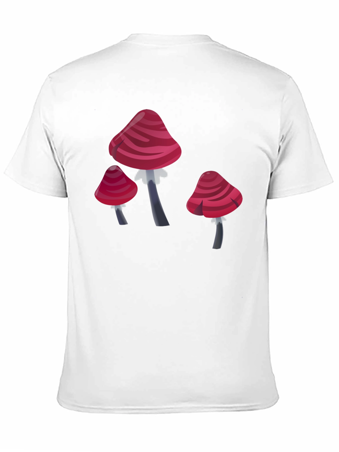 Mushroom Graphic T-Shirt - Novelty Design
