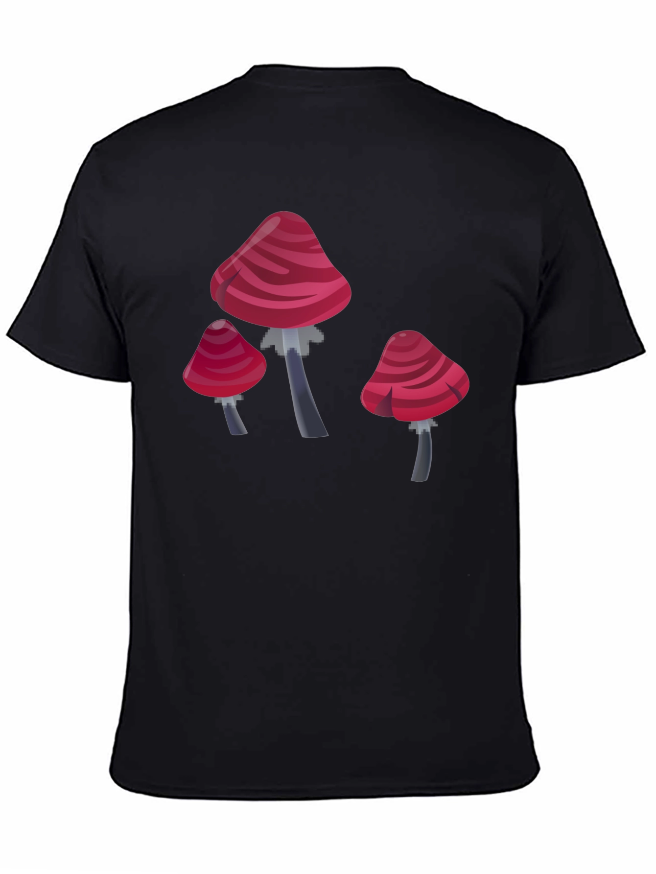 Mushroom Graphic T-Shirt - Novelty Design