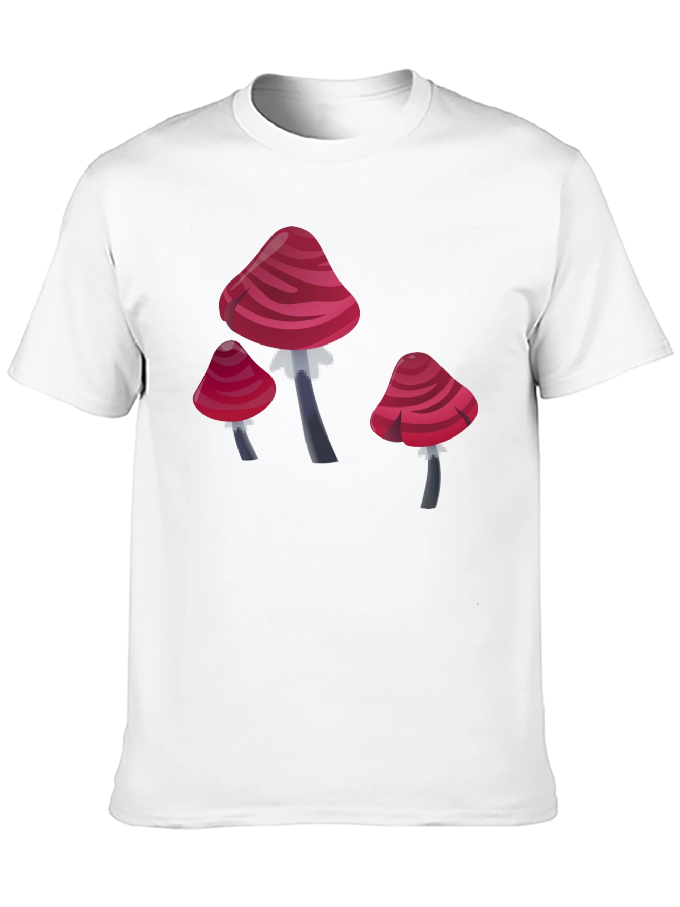 Mushroom Graphic T-Shirt - Novelty Design