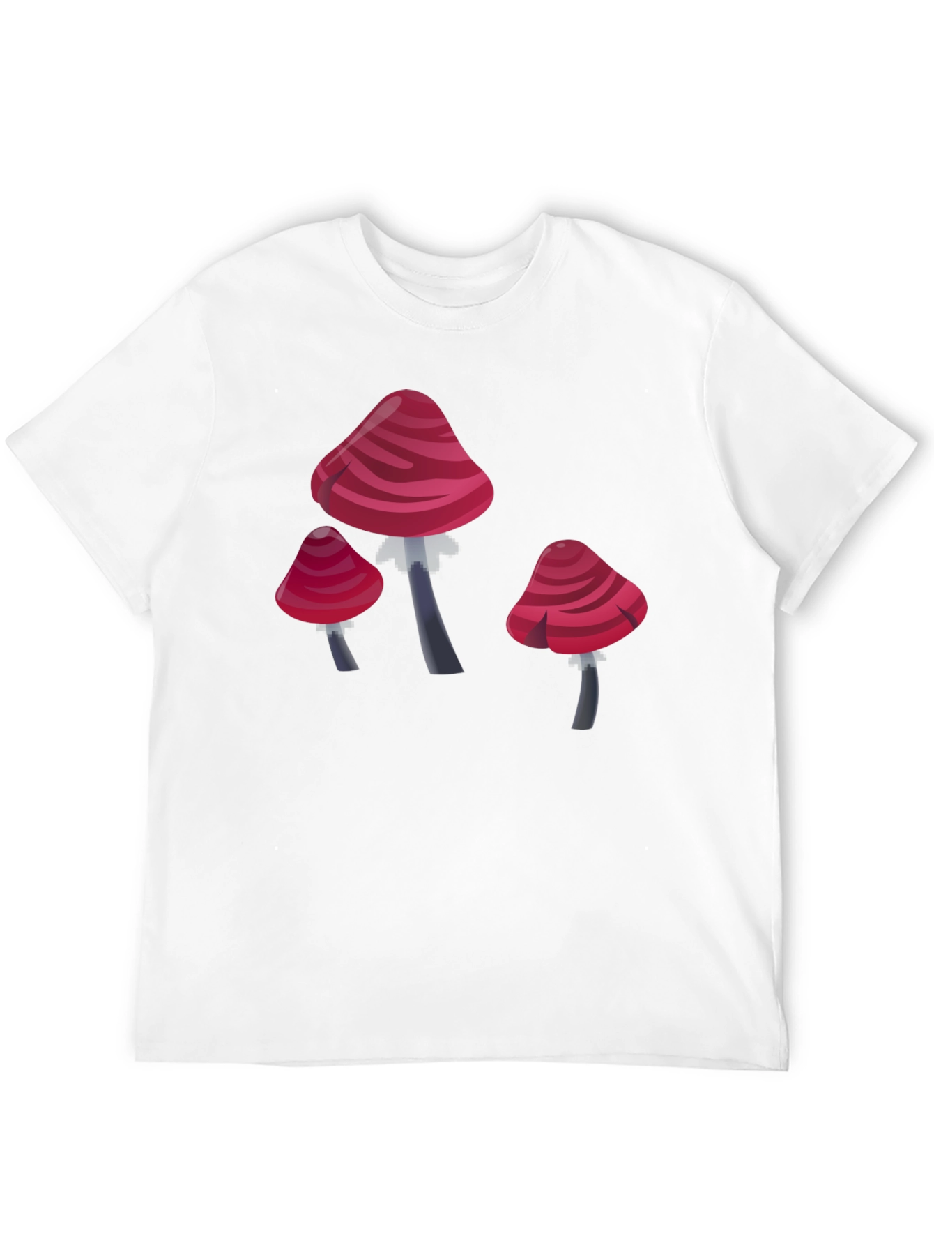Mushroom Graphic T-Shirt - Novelty Design