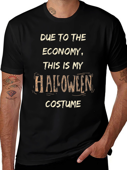 Funny Halloween Economy Costume T-Shirt