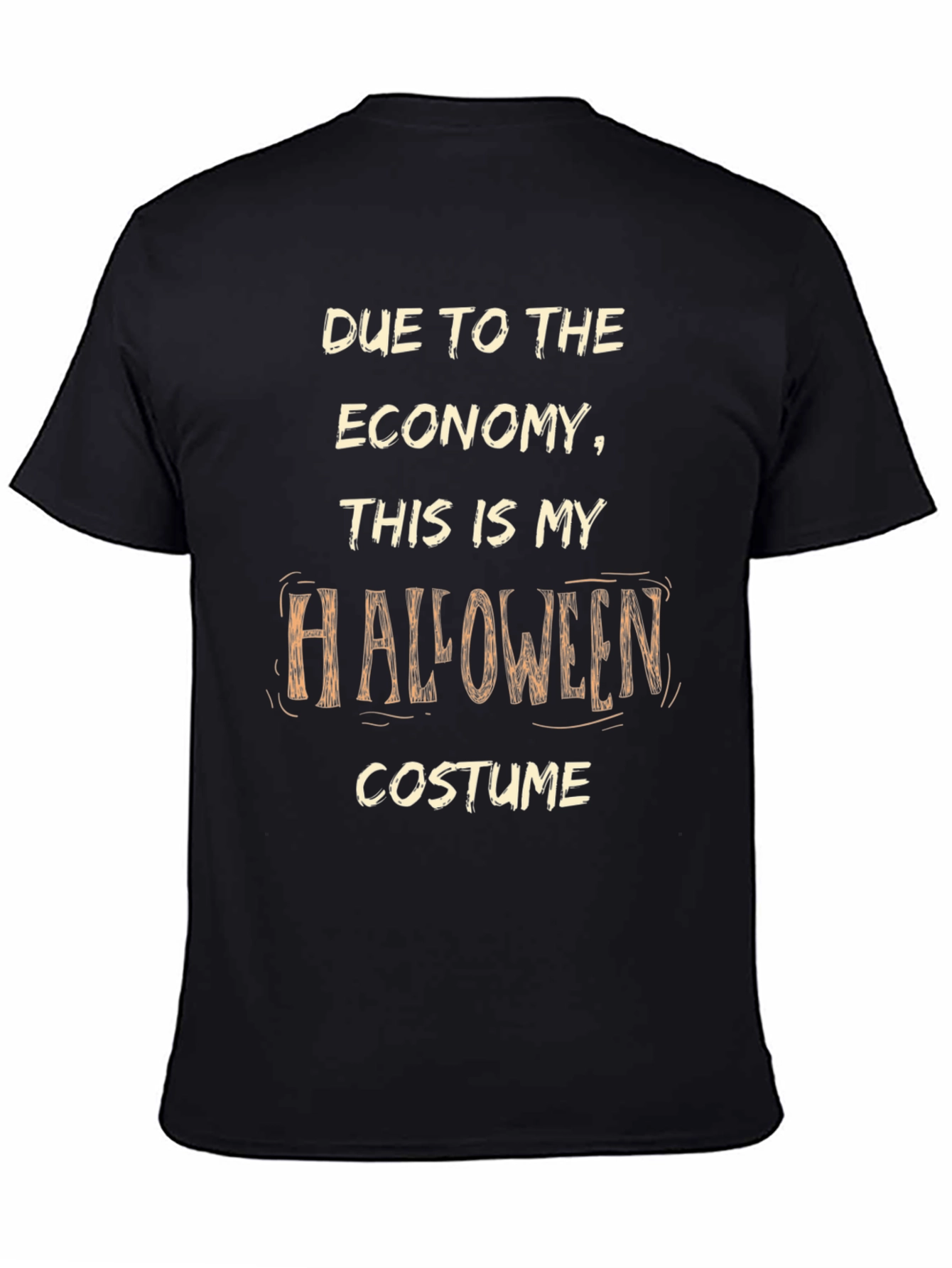 Funny Halloween Economy Costume T-Shirt