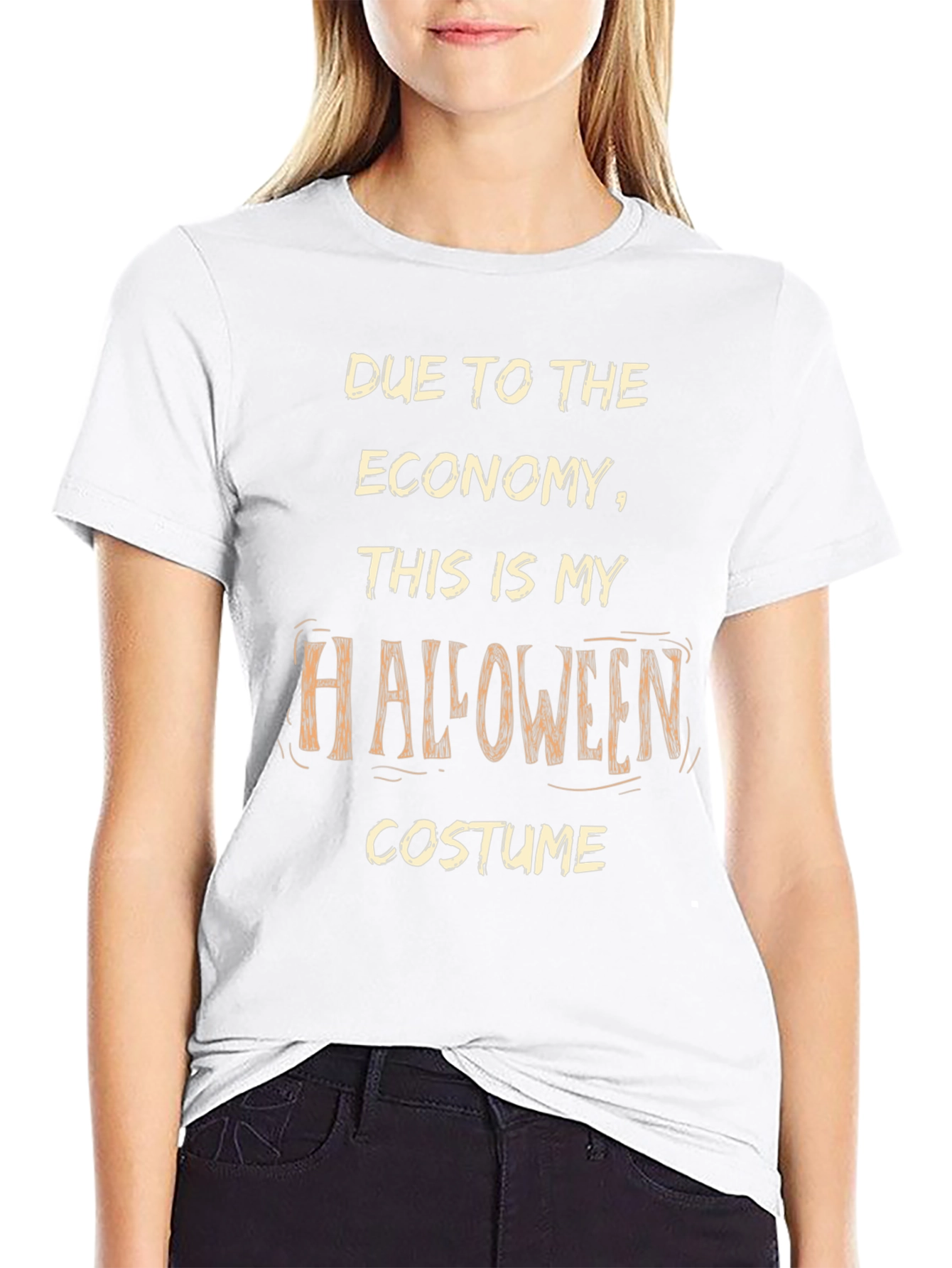 Funny Halloween Economy Costume T-Shirt