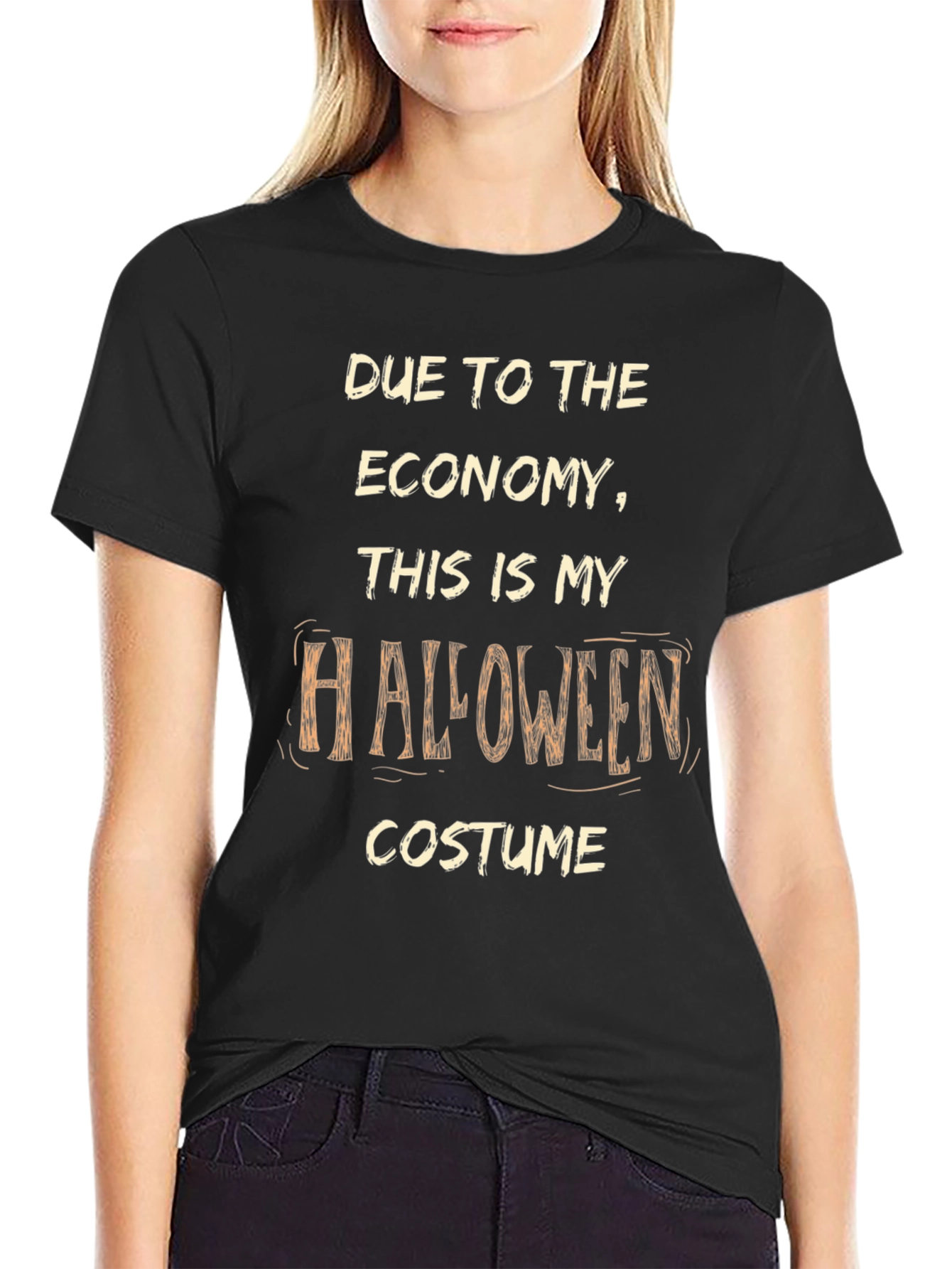 Funny Halloween Economy Costume T-Shirt