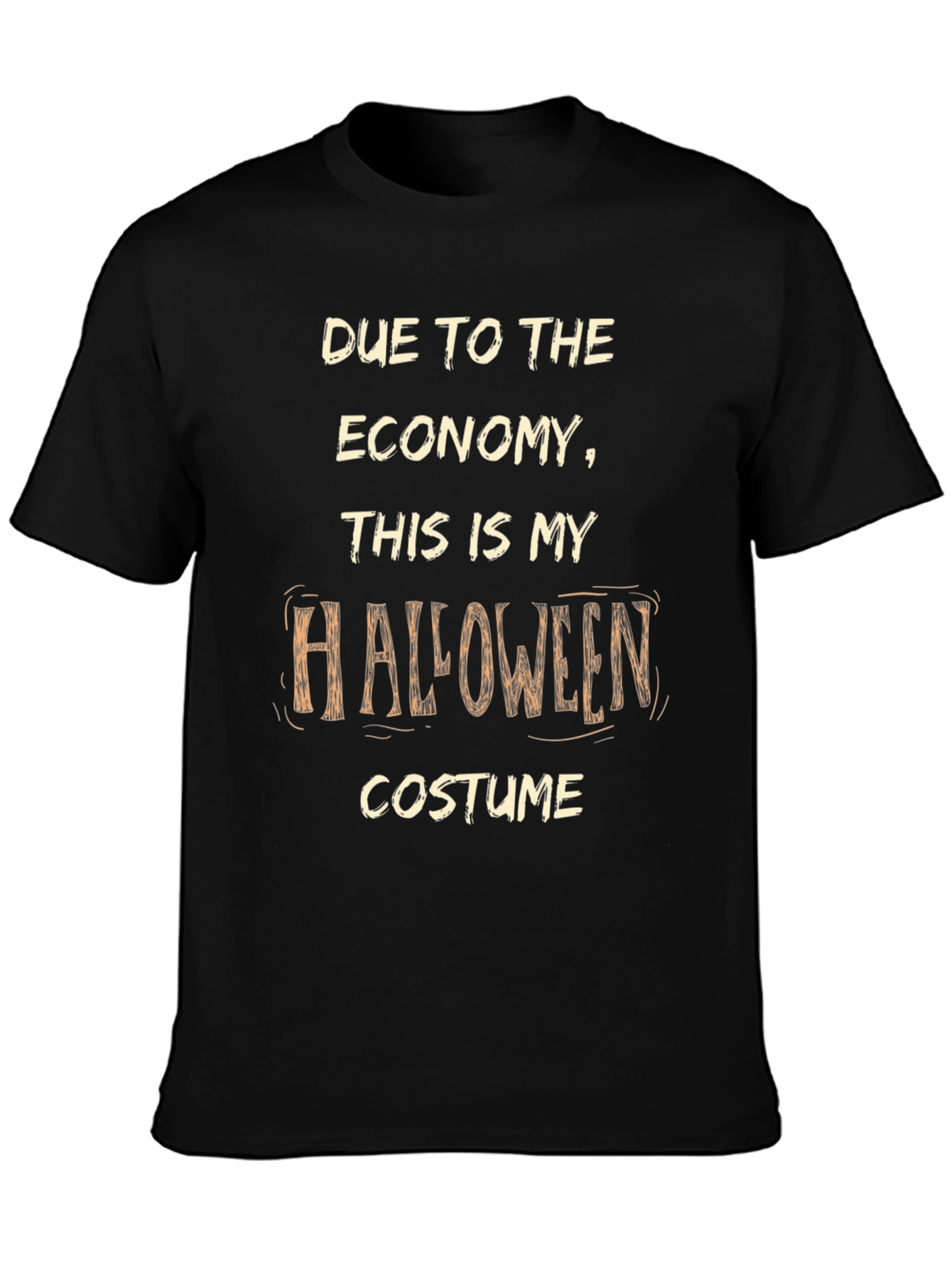 Funny Halloween Economy Costume T-Shirt
