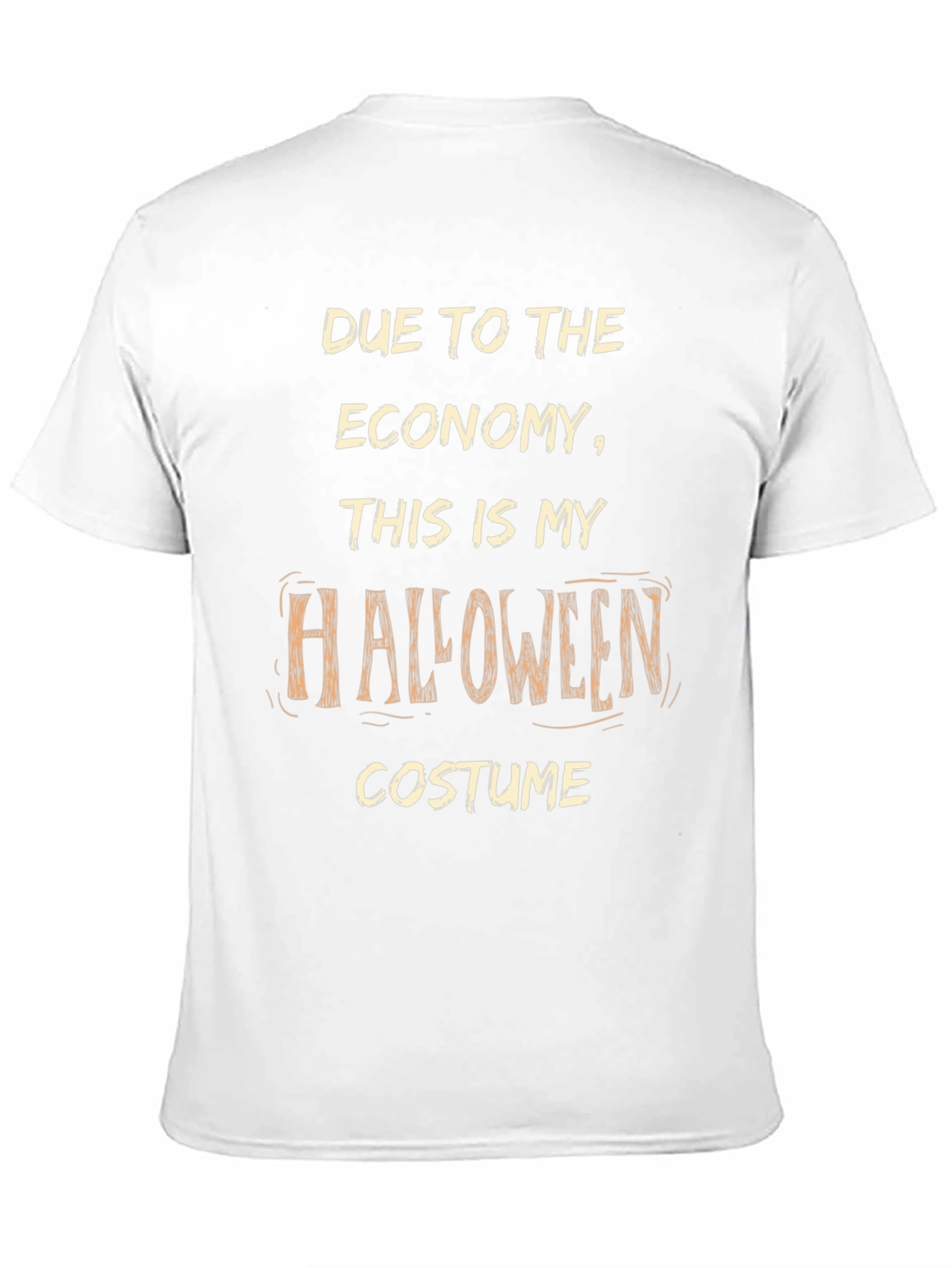 Funny Halloween Economy Costume T-Shirt