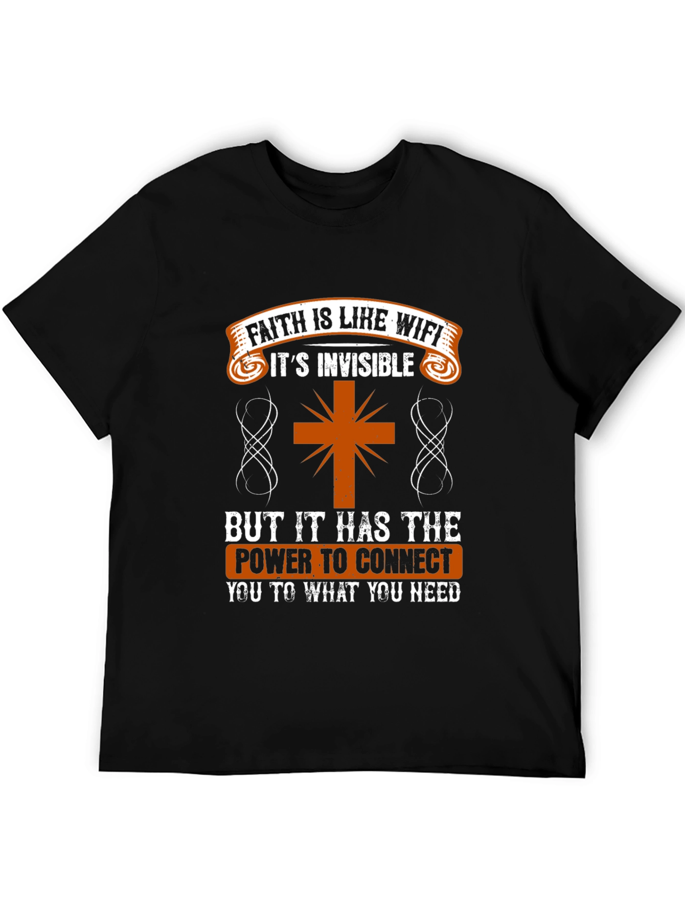 Faith is Like WiFi T-Shirt - Christian Apparel