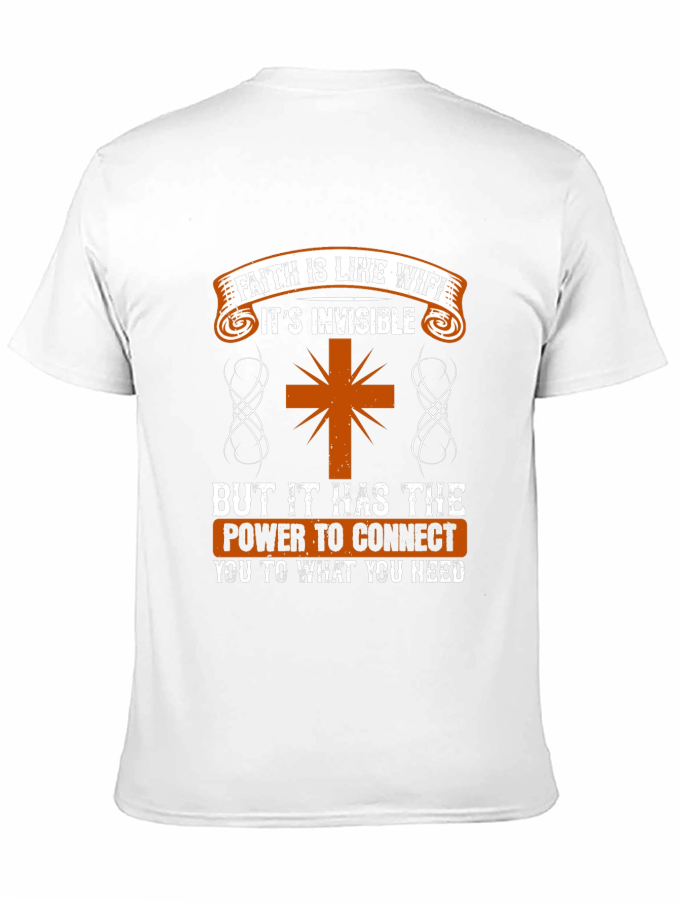 Faith is Like WiFi T-Shirt - Christian Apparel