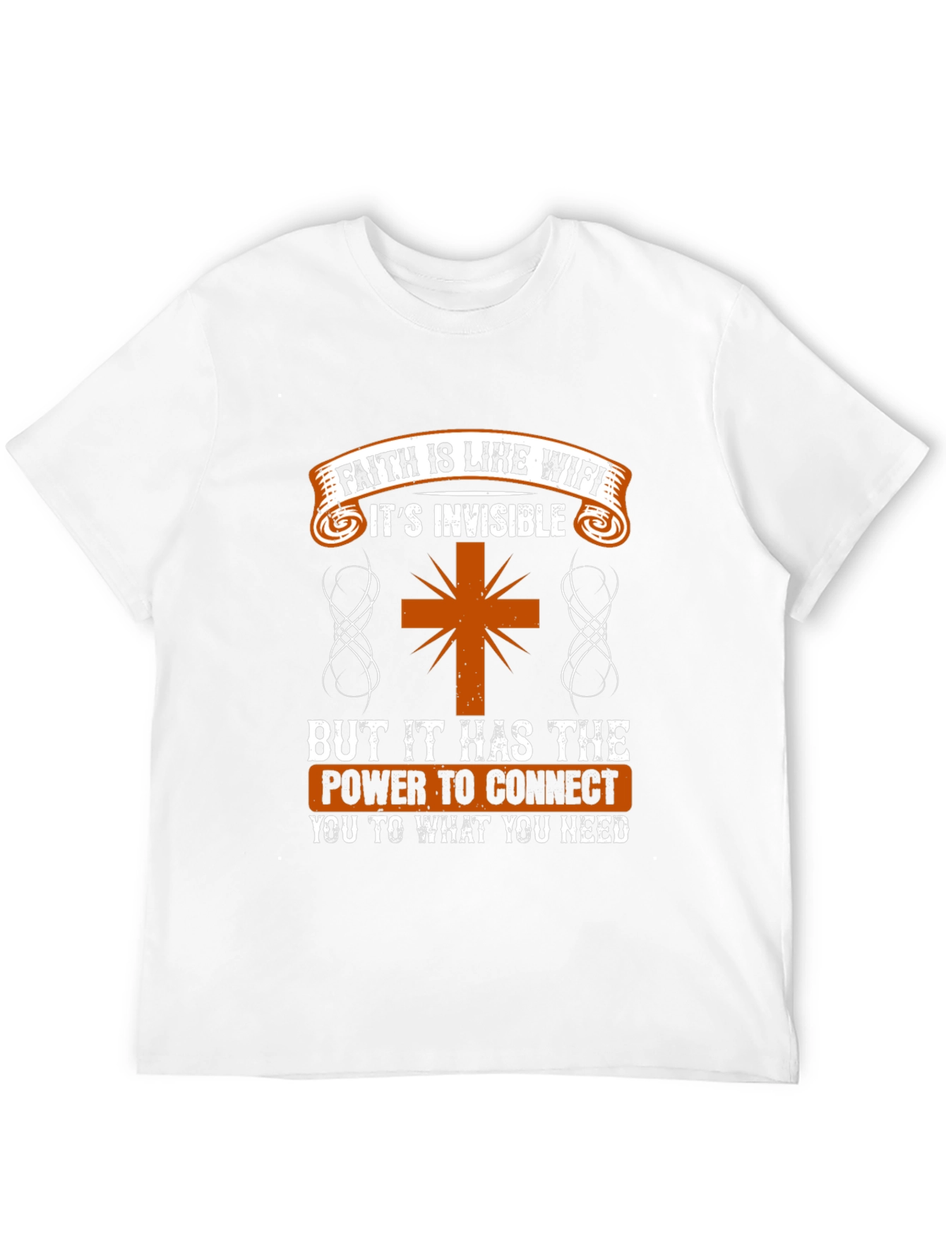 Faith is Like WiFi T-Shirt - Christian Apparel