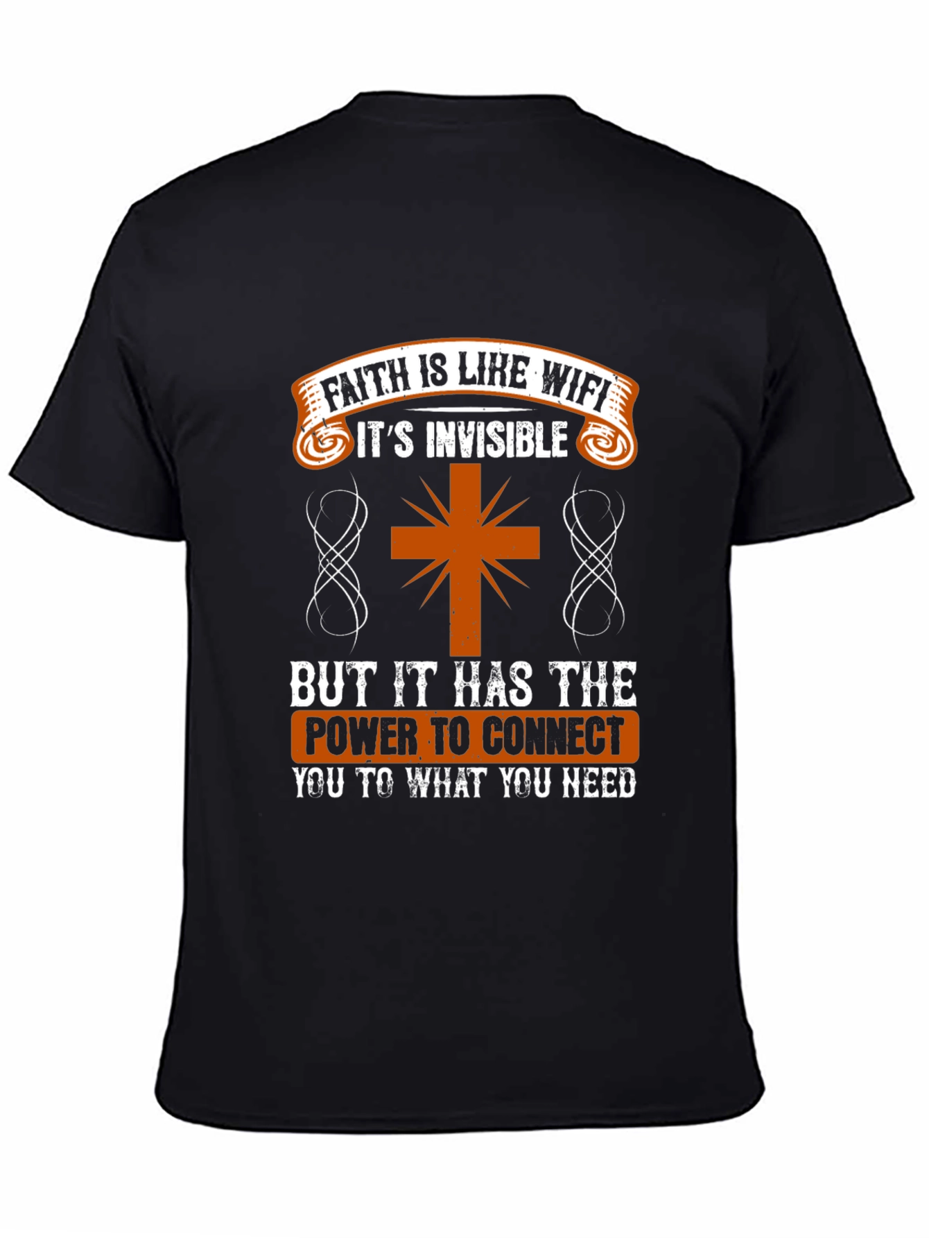 Faith is Like WiFi T-Shirt - Christian Apparel