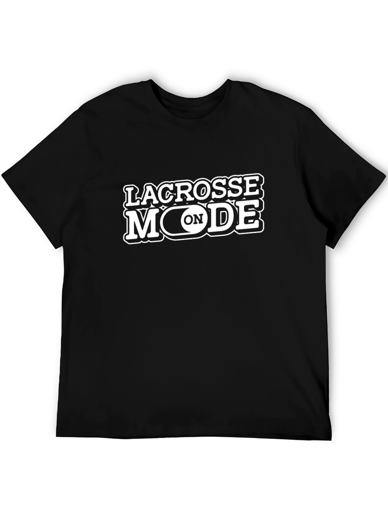 Lacrosse Mode On T-Shirt - Sporty Graphic Tee