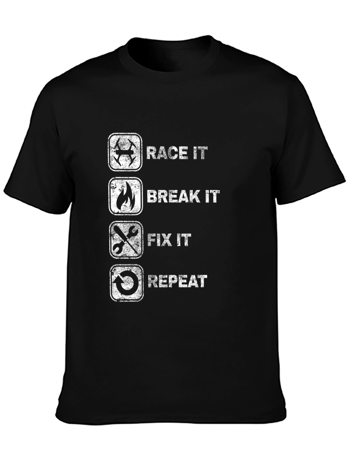 Race It Break It Fix It Repeat T-Shirt
