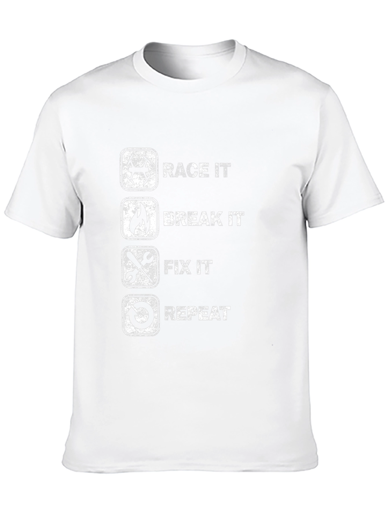 Race It Break It Fix It Repeat T-Shirt