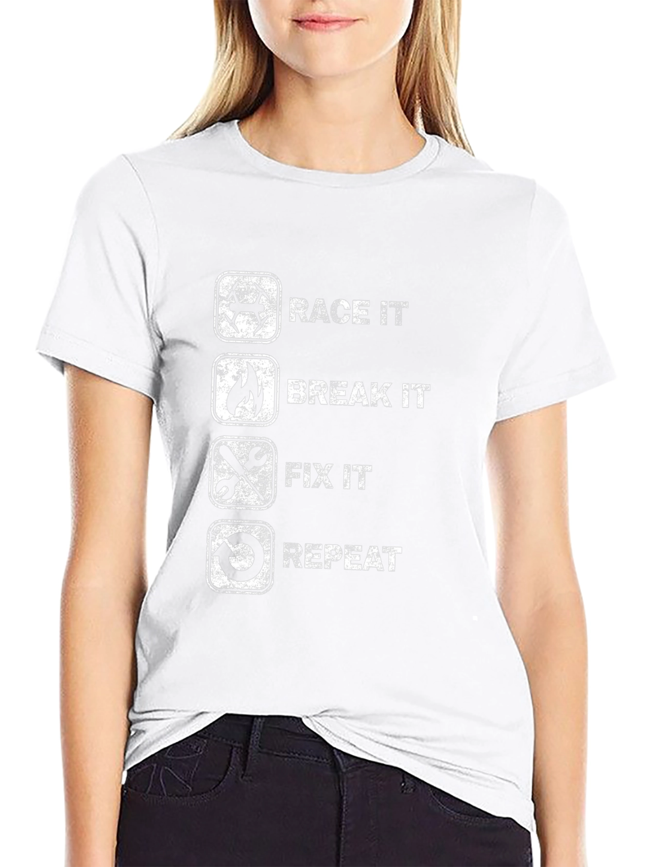 Race It Break It Fix It Repeat T-Shirt