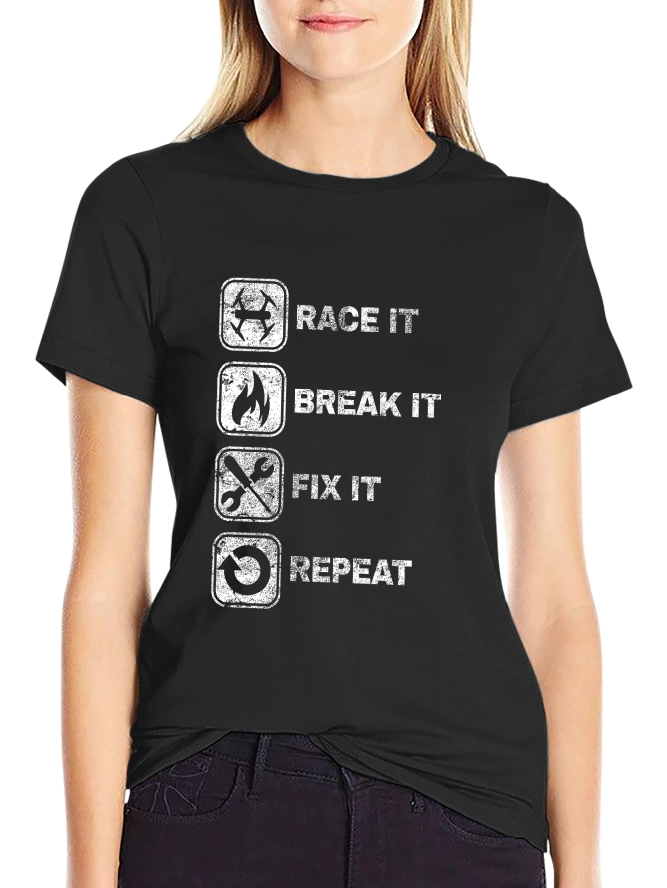 Race It Break It Fix It Repeat T-Shirt