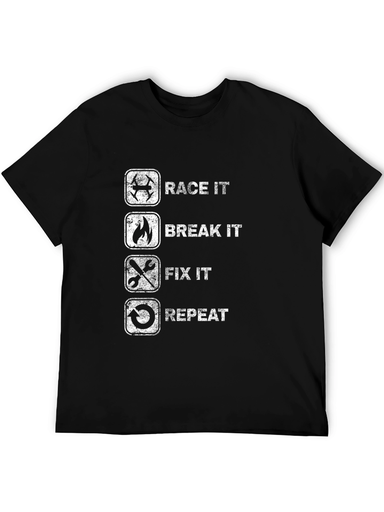 Race It Break It Fix It Repeat T-Shirt