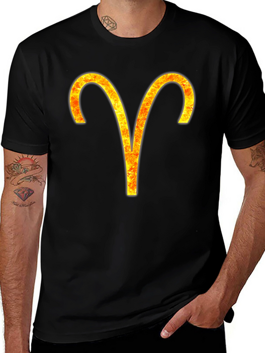 Aries Zodiac Sign Graphic T-Shirt