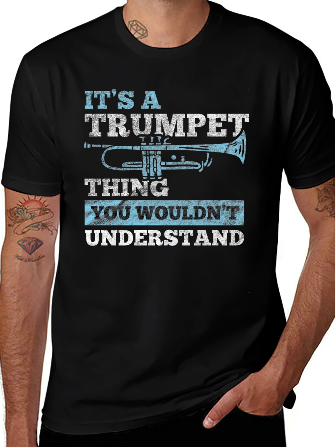 Trumpet Thing T-Shirt - You Wouldnt Understand Musician Tee