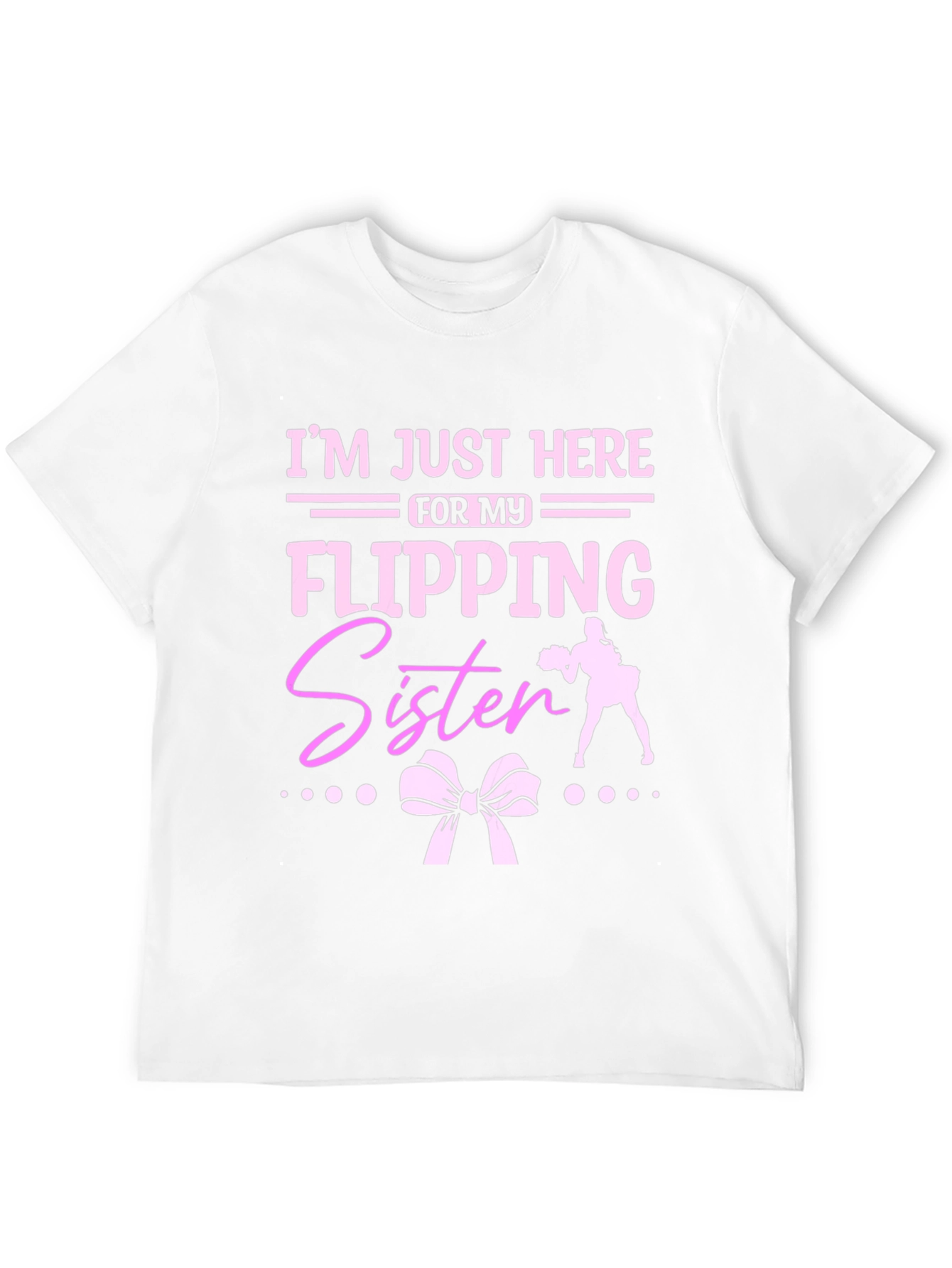 Flipping Sister Cheerleading T-Shirt