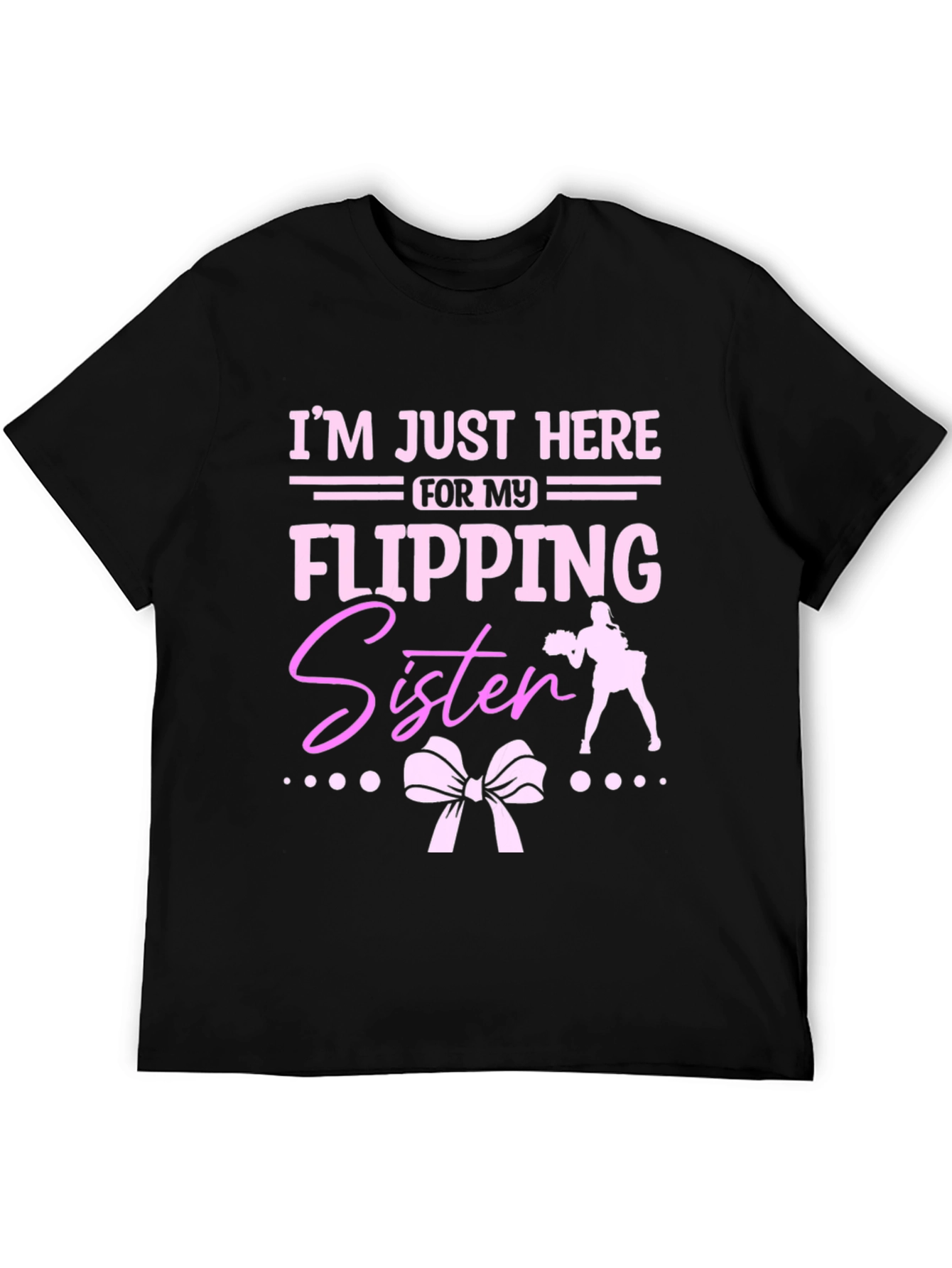 Flipping Sister Cheerleading T-Shirt