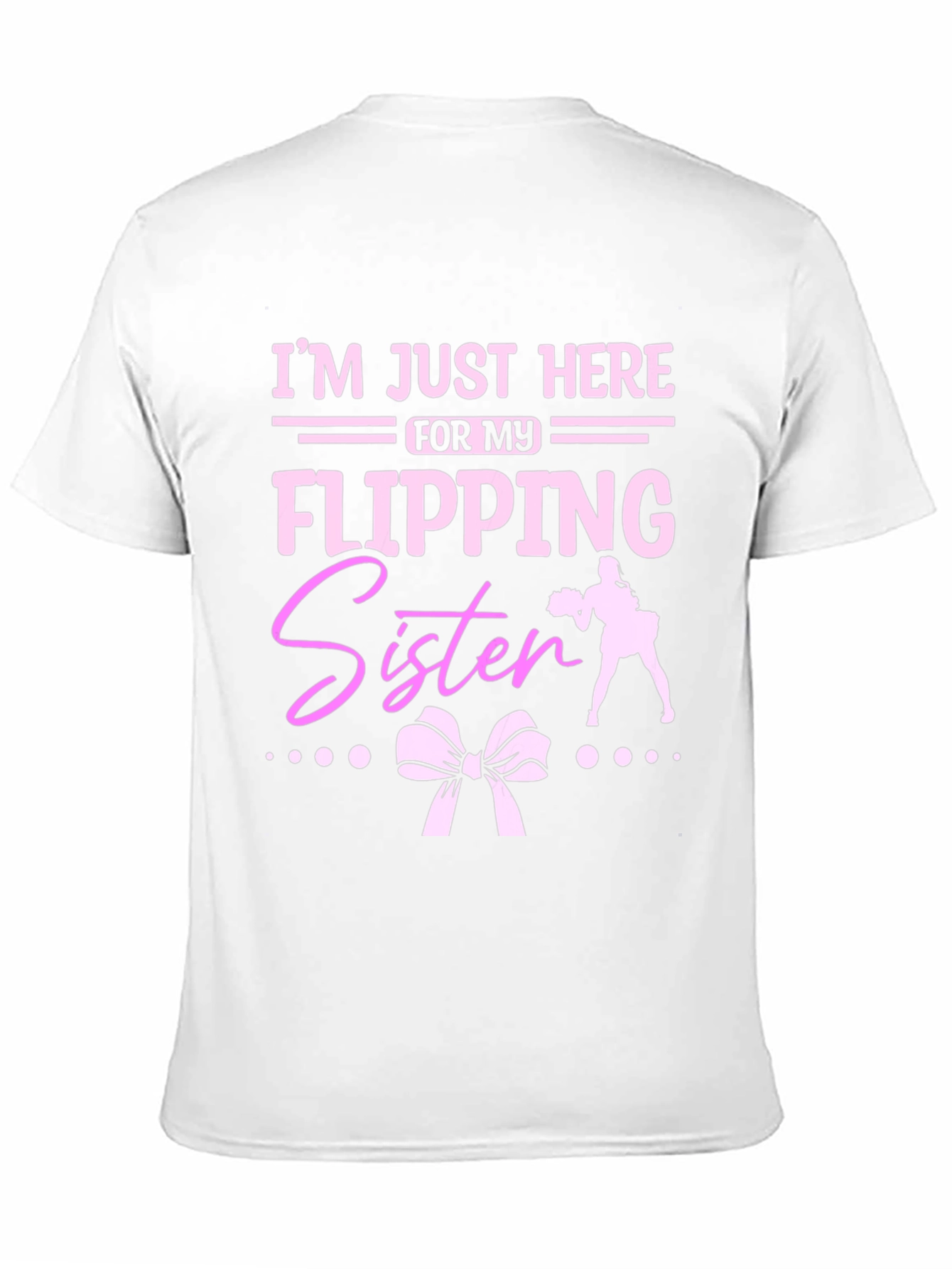 Flipping Sister Cheerleading T-Shirt