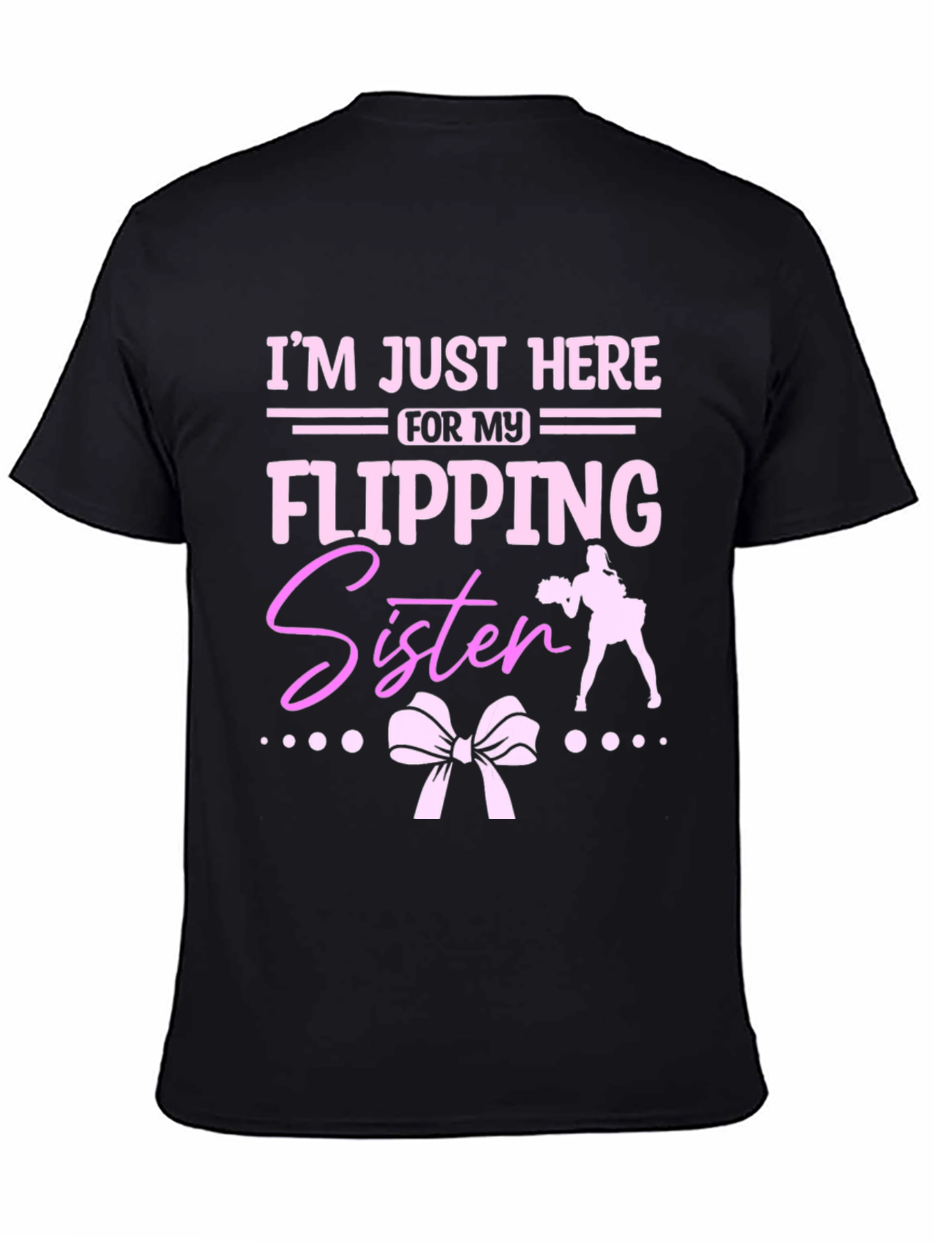 Flipping Sister Cheerleading T-Shirt