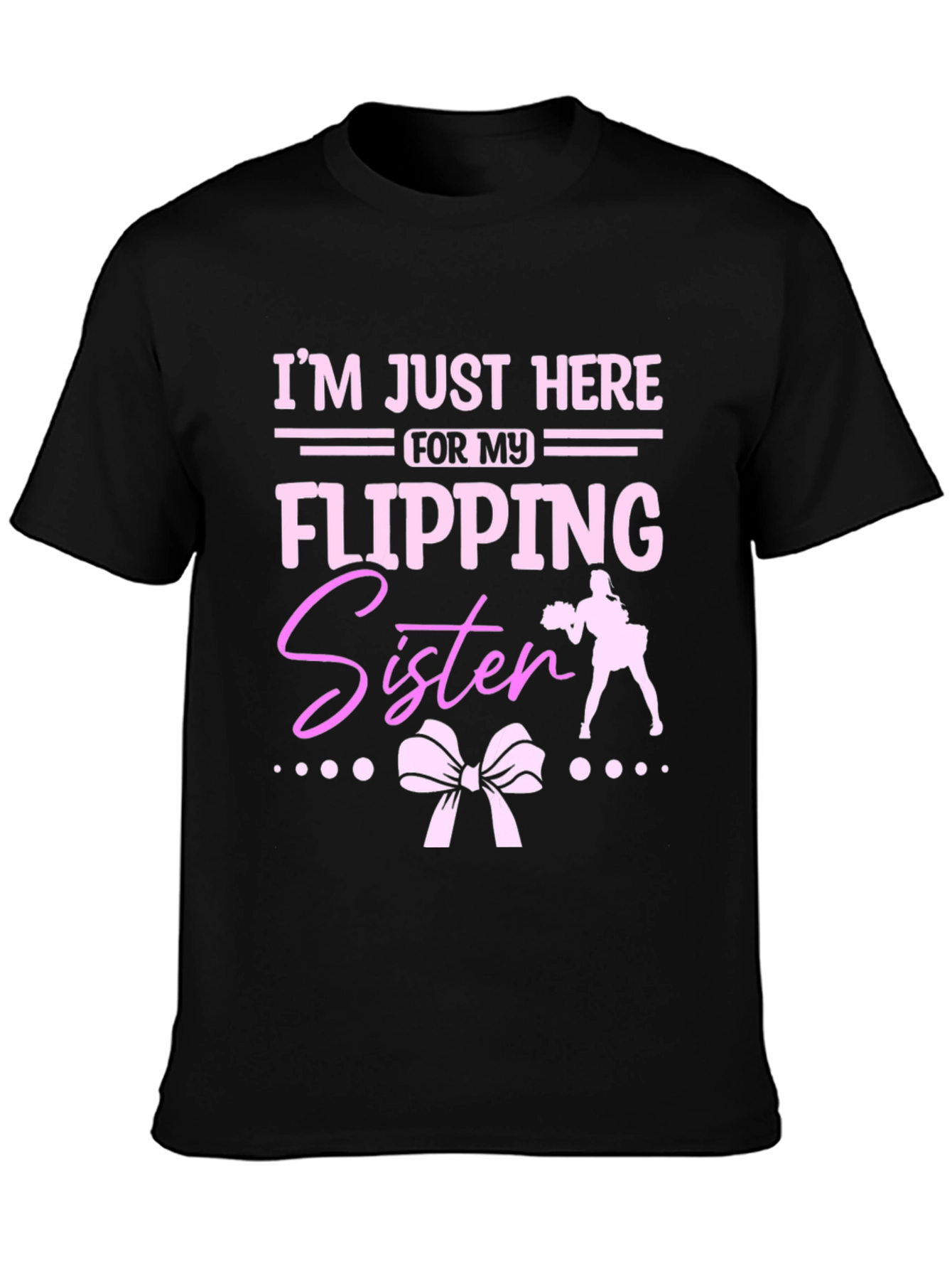 Flipping Sister Cheerleading T-Shirt