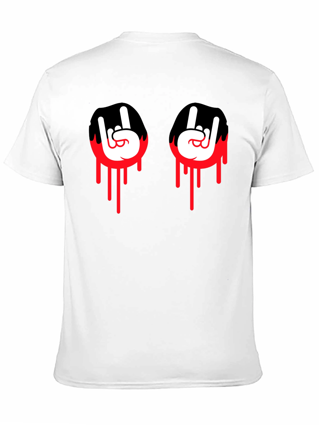 Rock On Graphic Tee - Bold Black T-Shirt