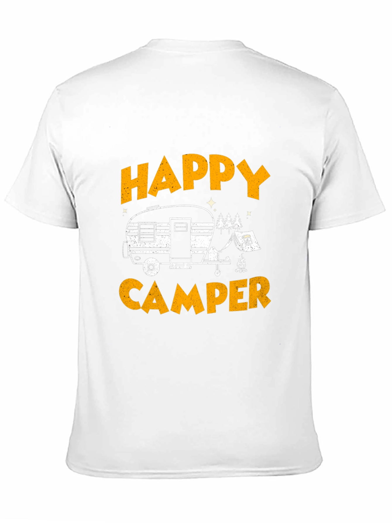 Happy Camper Graphic Tee - Adventure Awaits