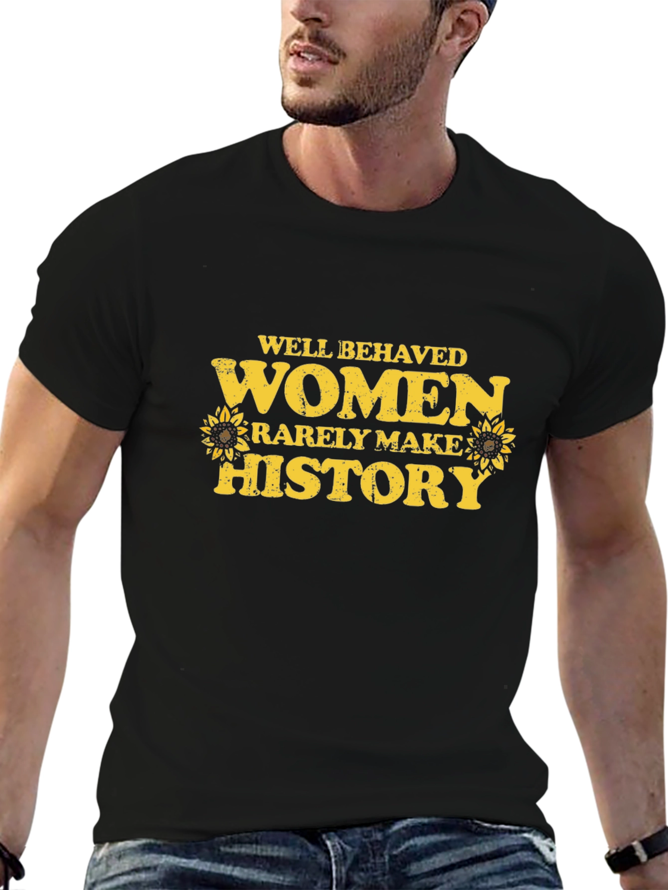 Well Behaved Women Make History Graphic Tee