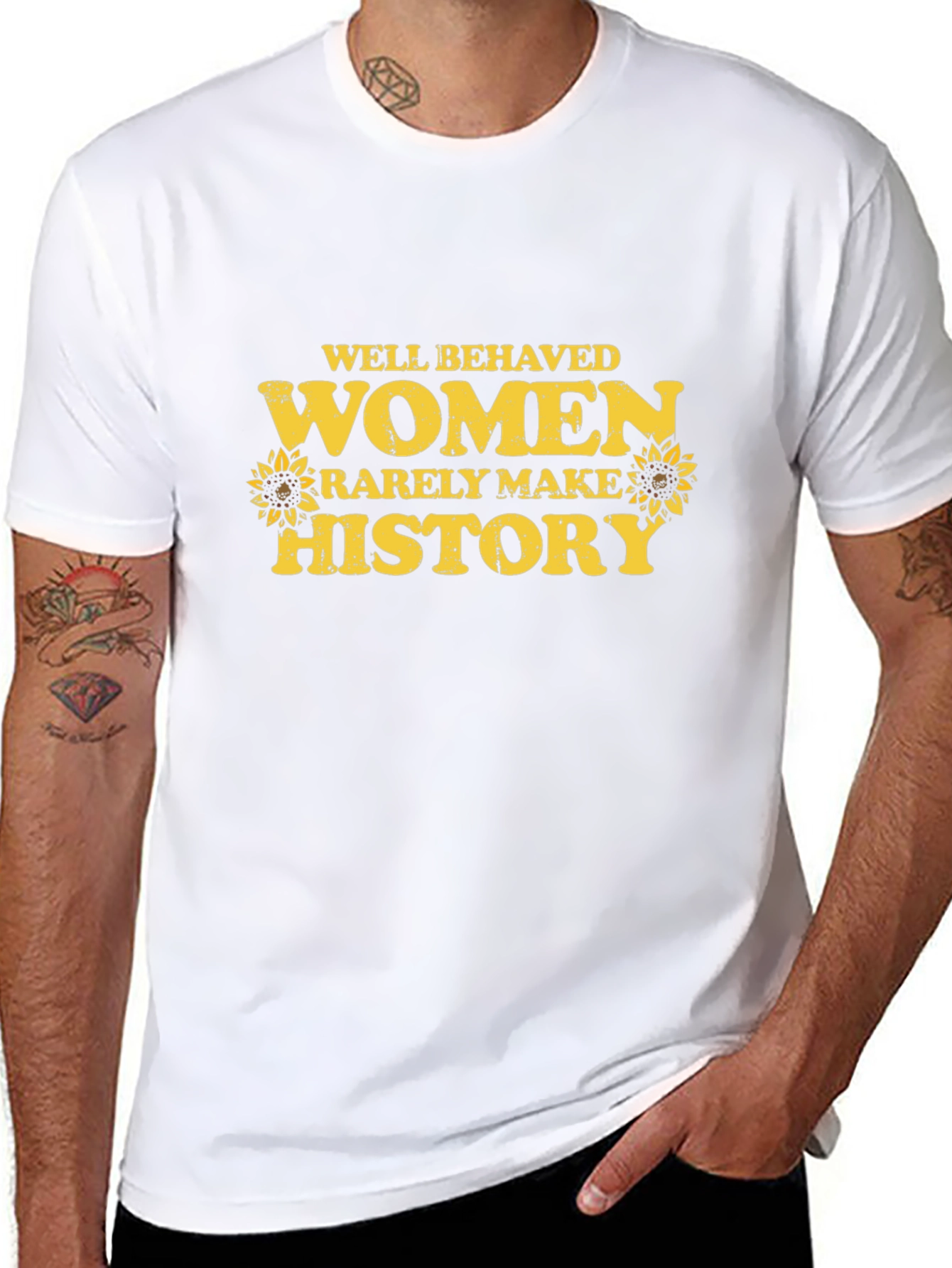Well Behaved Women Make History Graphic Tee