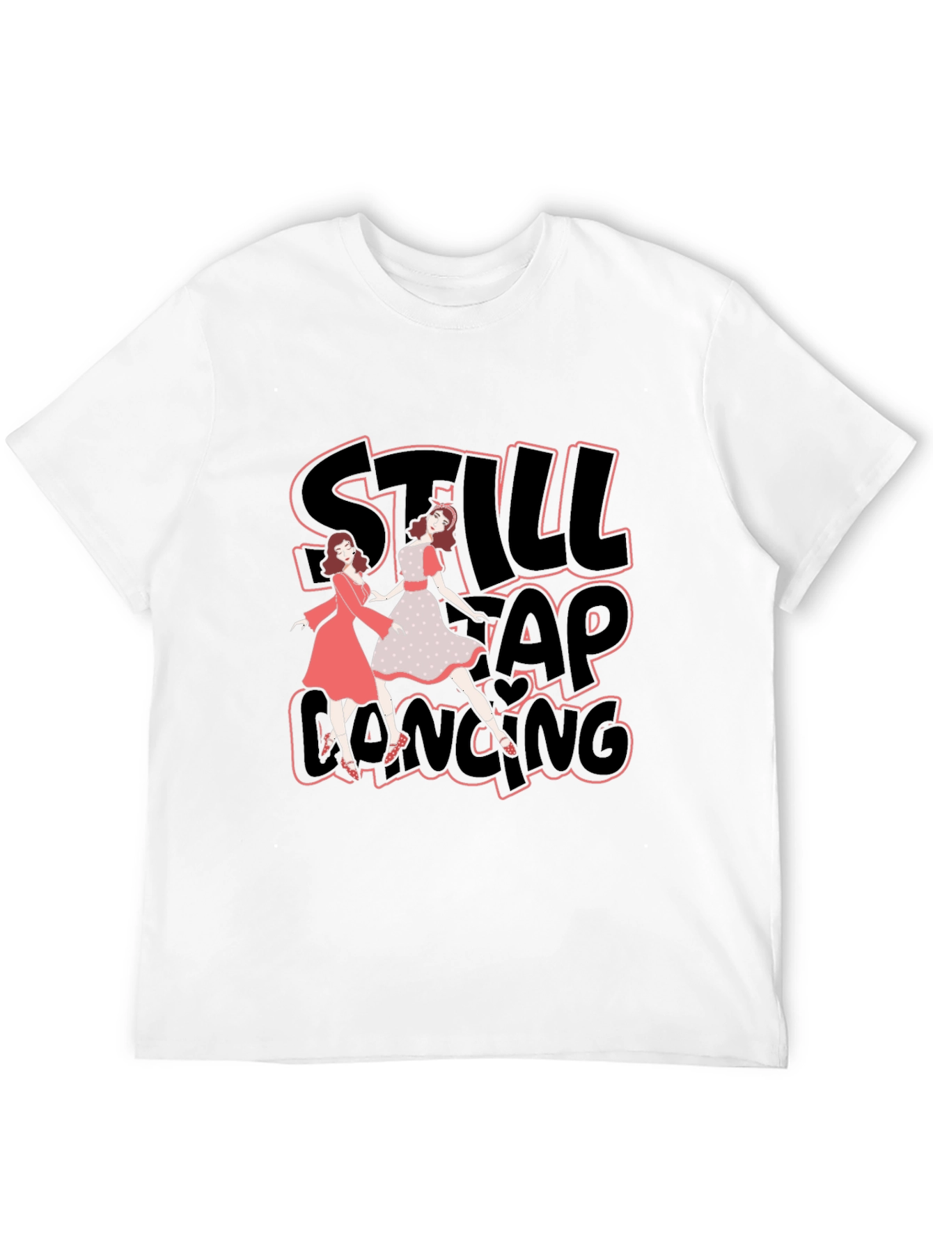 Still Tap Dancing Black T-Shirt