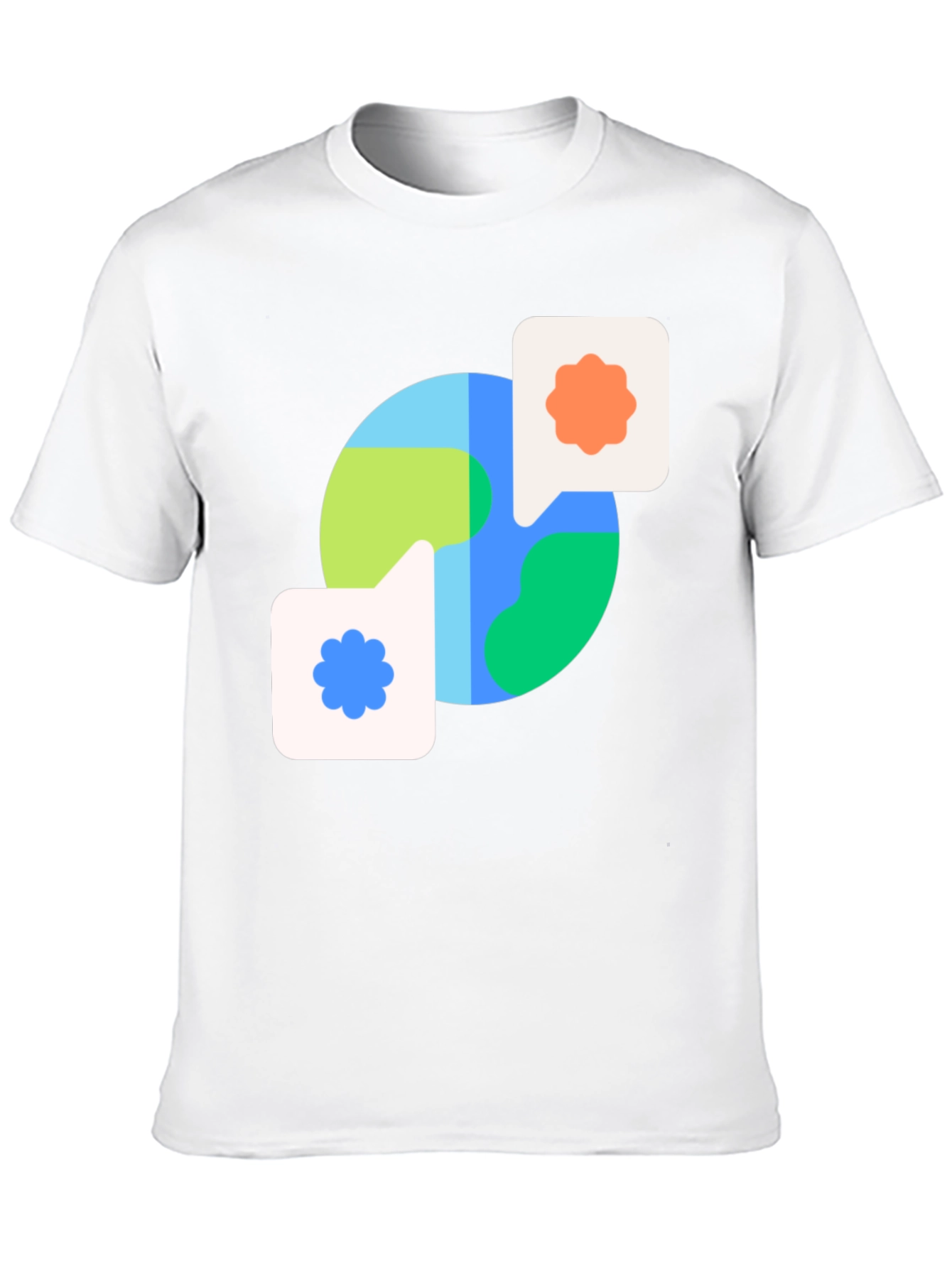 Earth Conversation T-Shirt - Global Dialogue