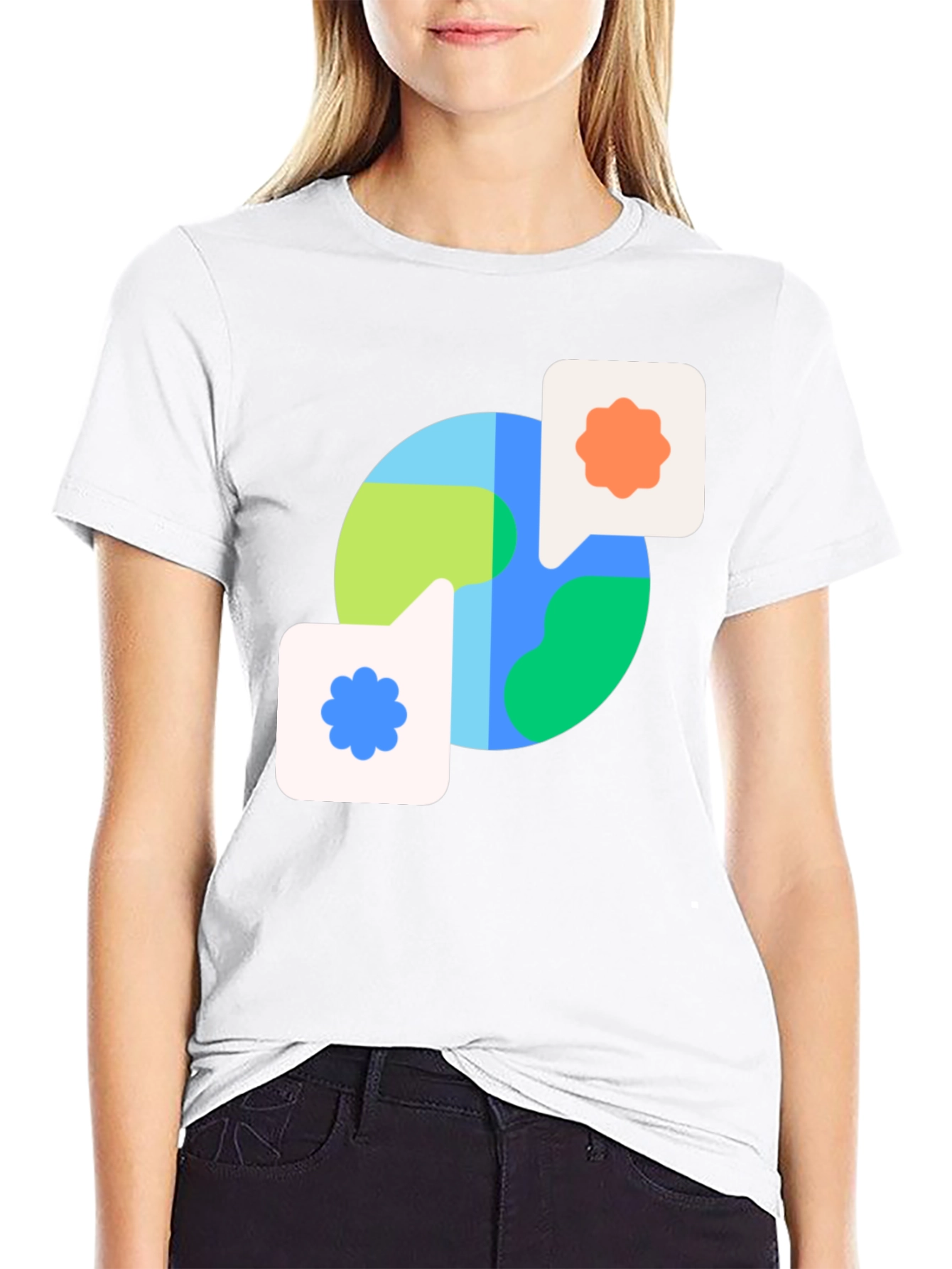 Earth Conversation T-Shirt - Global Dialogue