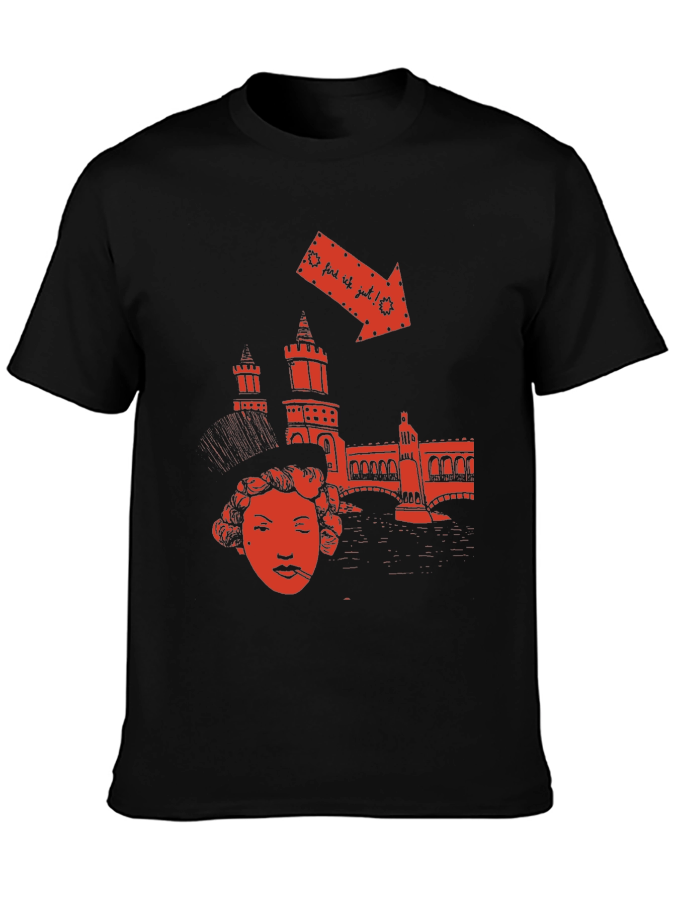 Berlin Vibe Graphic Tee - Unique Design