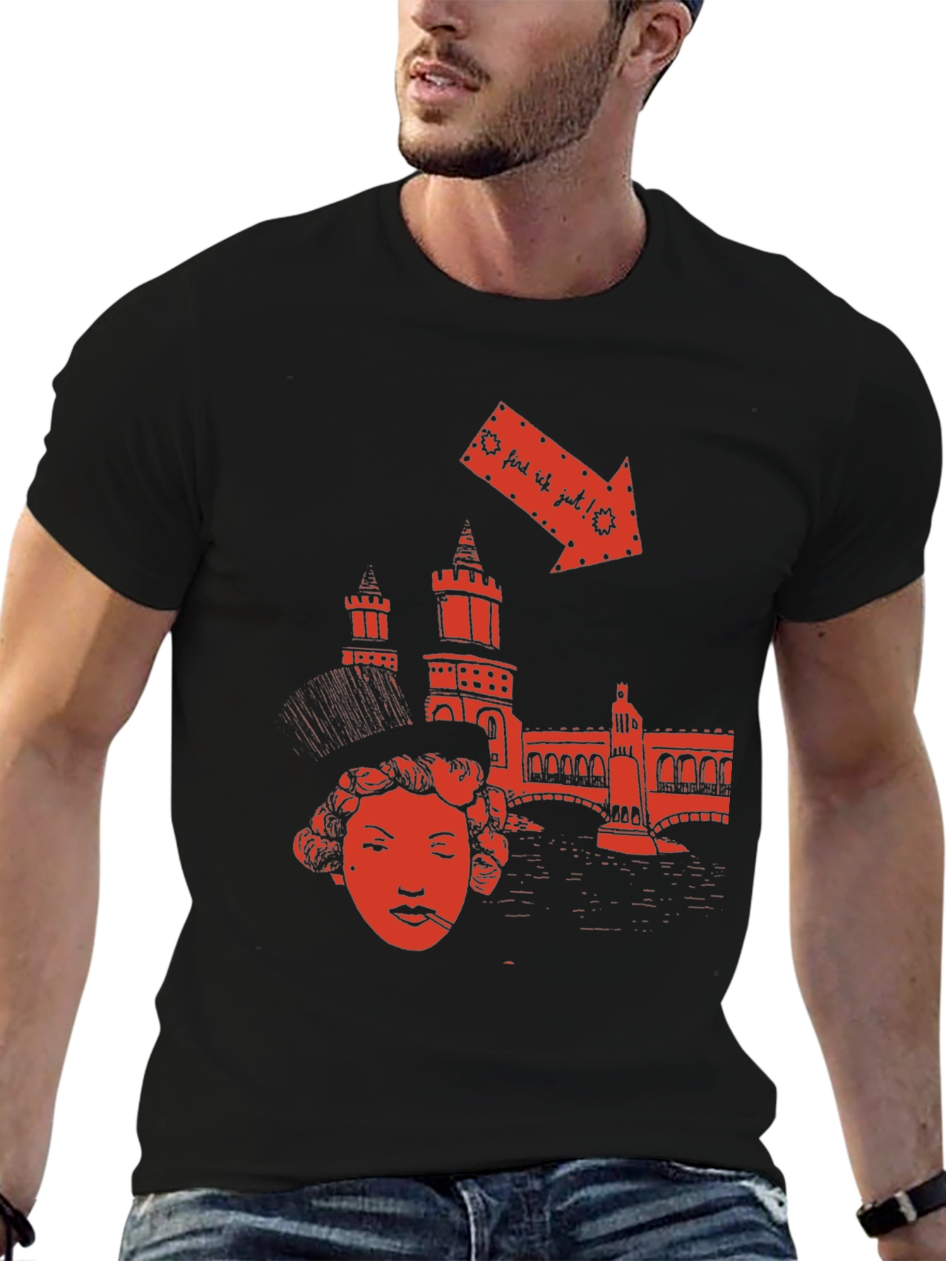 Berlin Vibe Graphic Tee - Unique Design