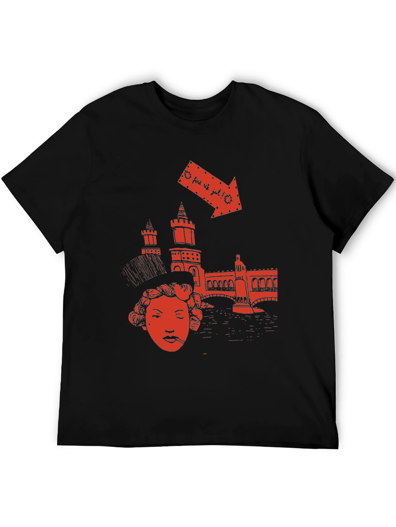 Berlin Vibe Graphic Tee - Unique Design