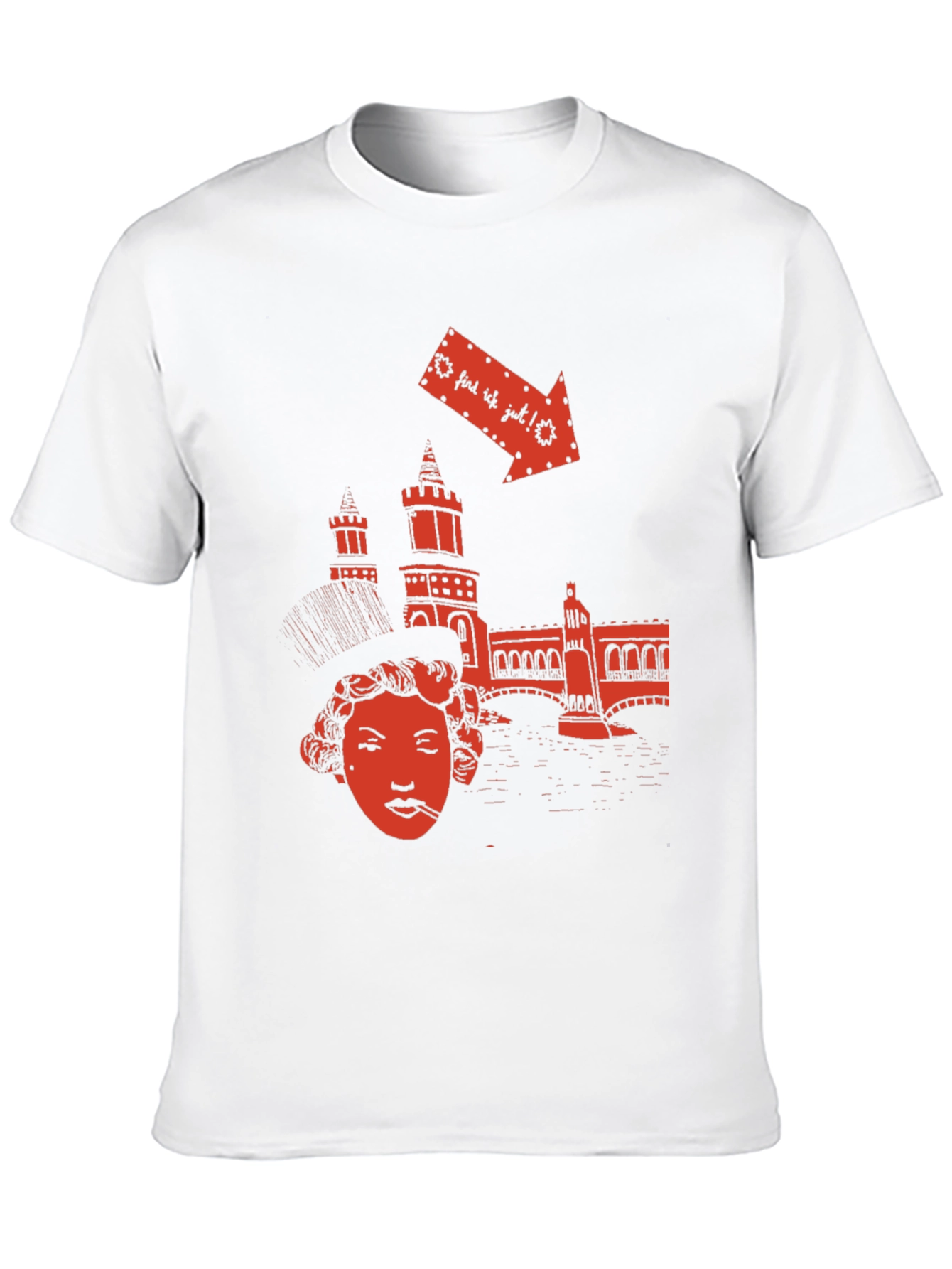 Berlin Vibe Graphic Tee - Unique Design