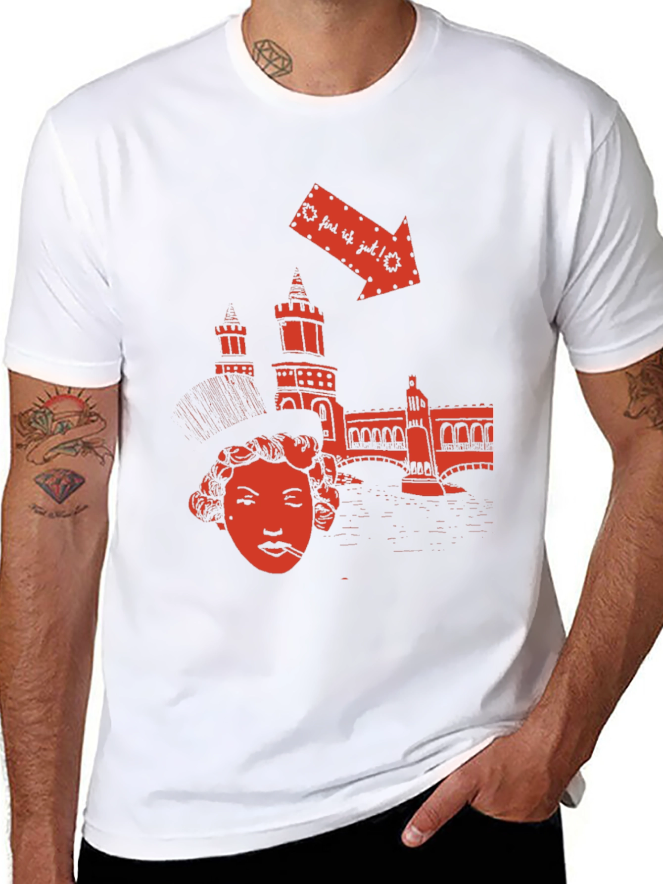 Berlin Vibe Graphic Tee - Unique Design