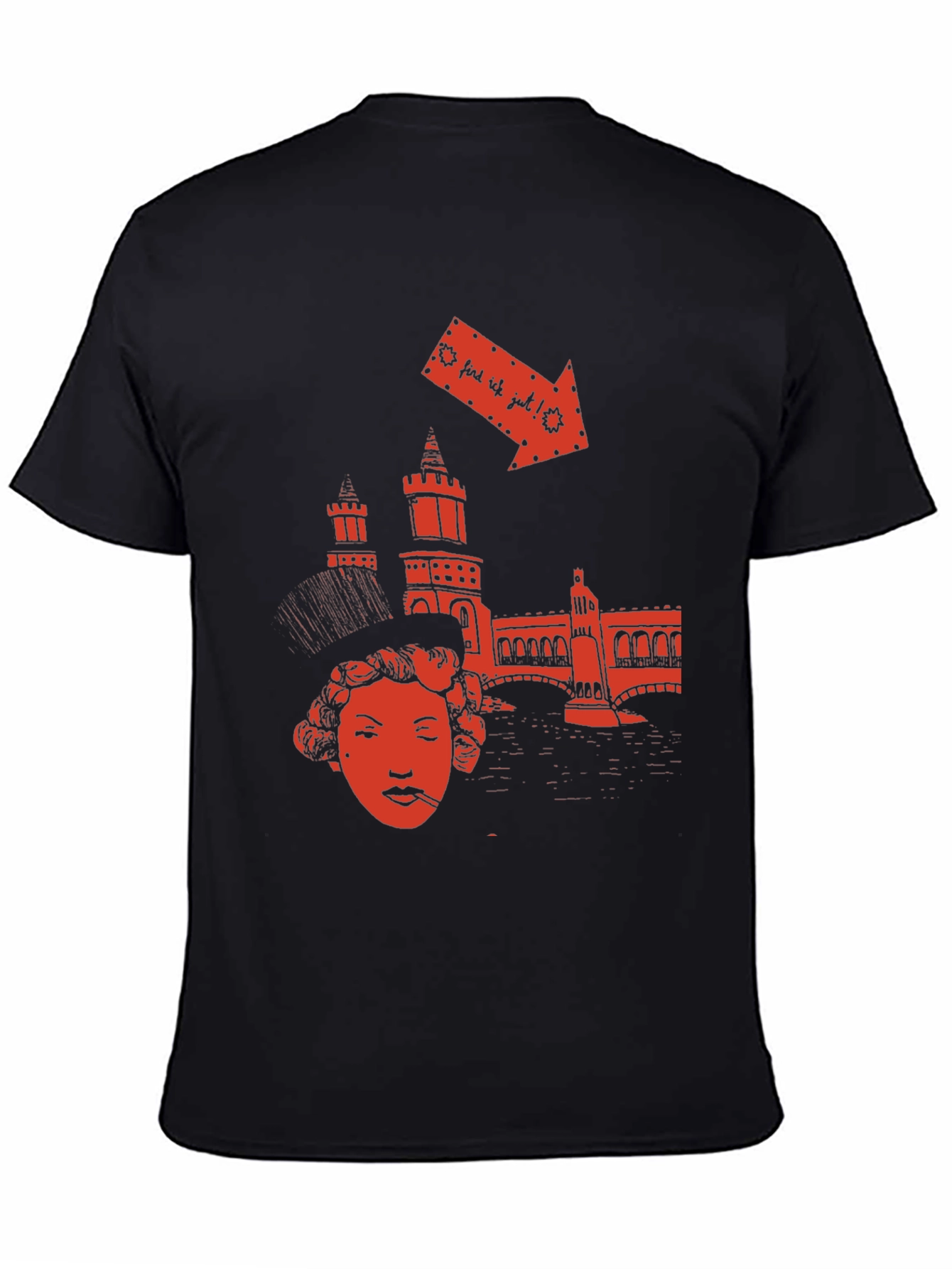 Berlin Vibe Graphic Tee - Unique Design