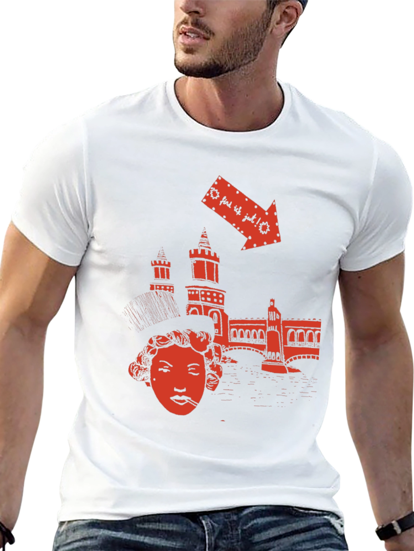 Berlin Vibe Graphic Tee - Unique Design